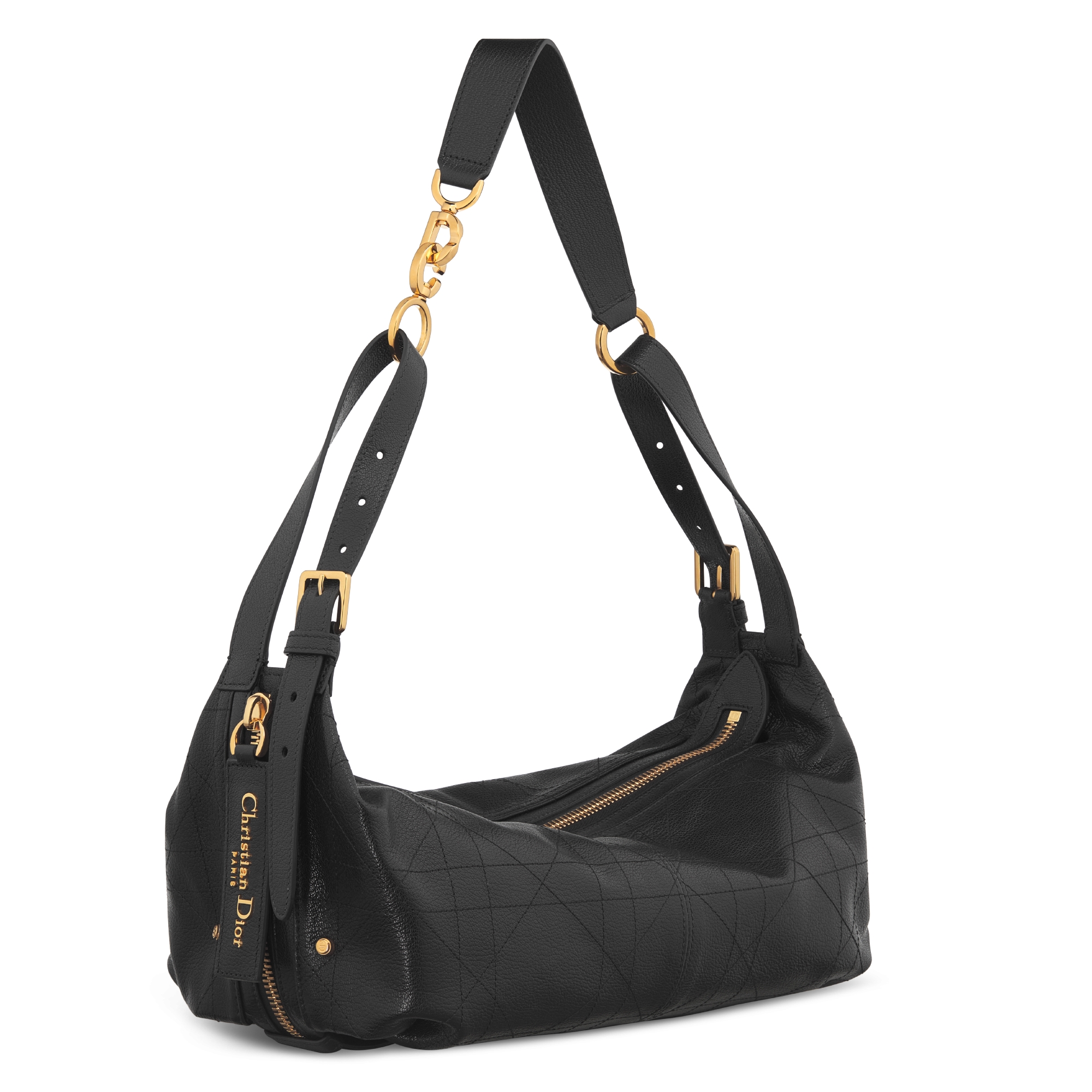 Replica Medium D-Journey Bag in Shiny Goatskin