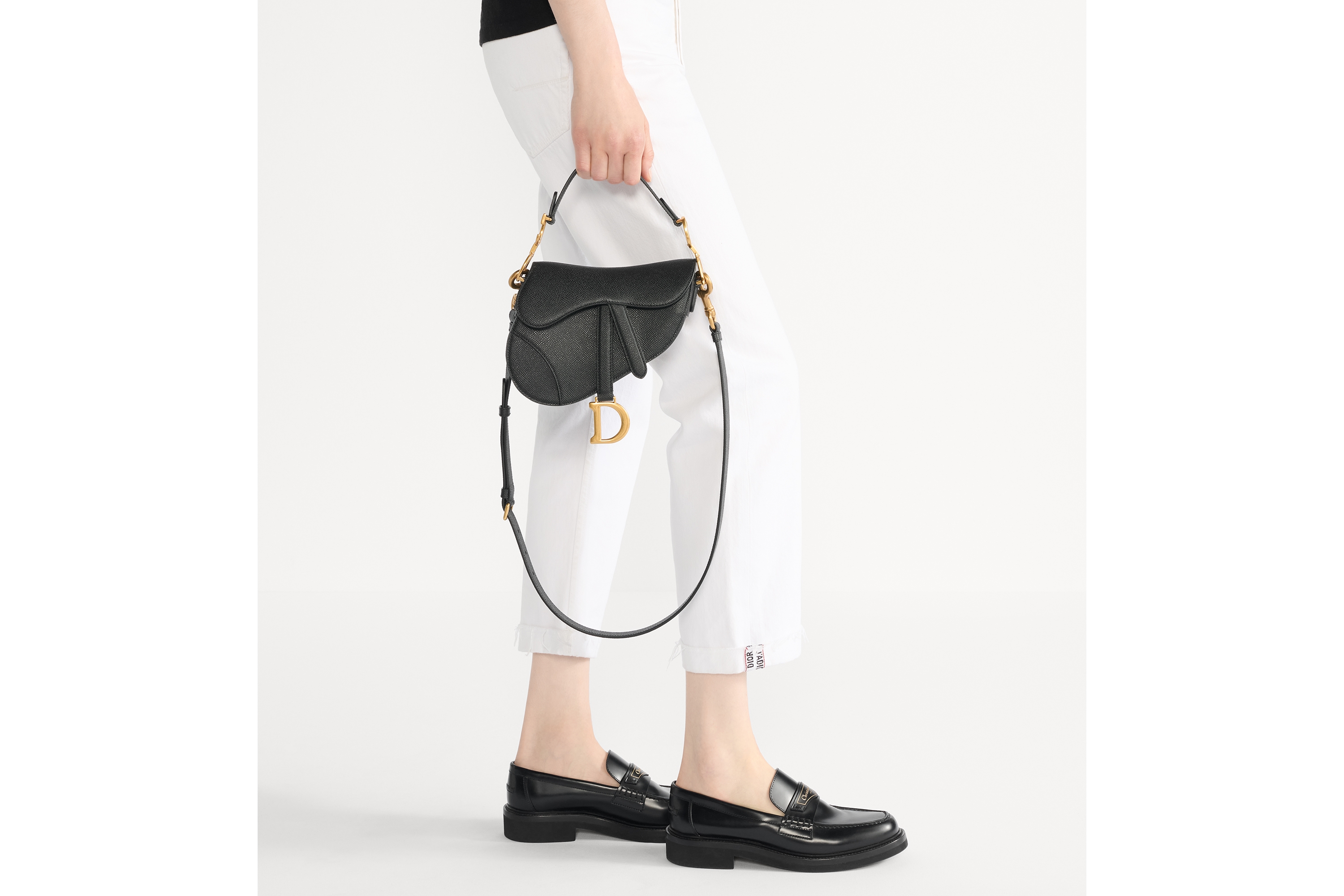 Replica Mini Saddle Bag with Strap
