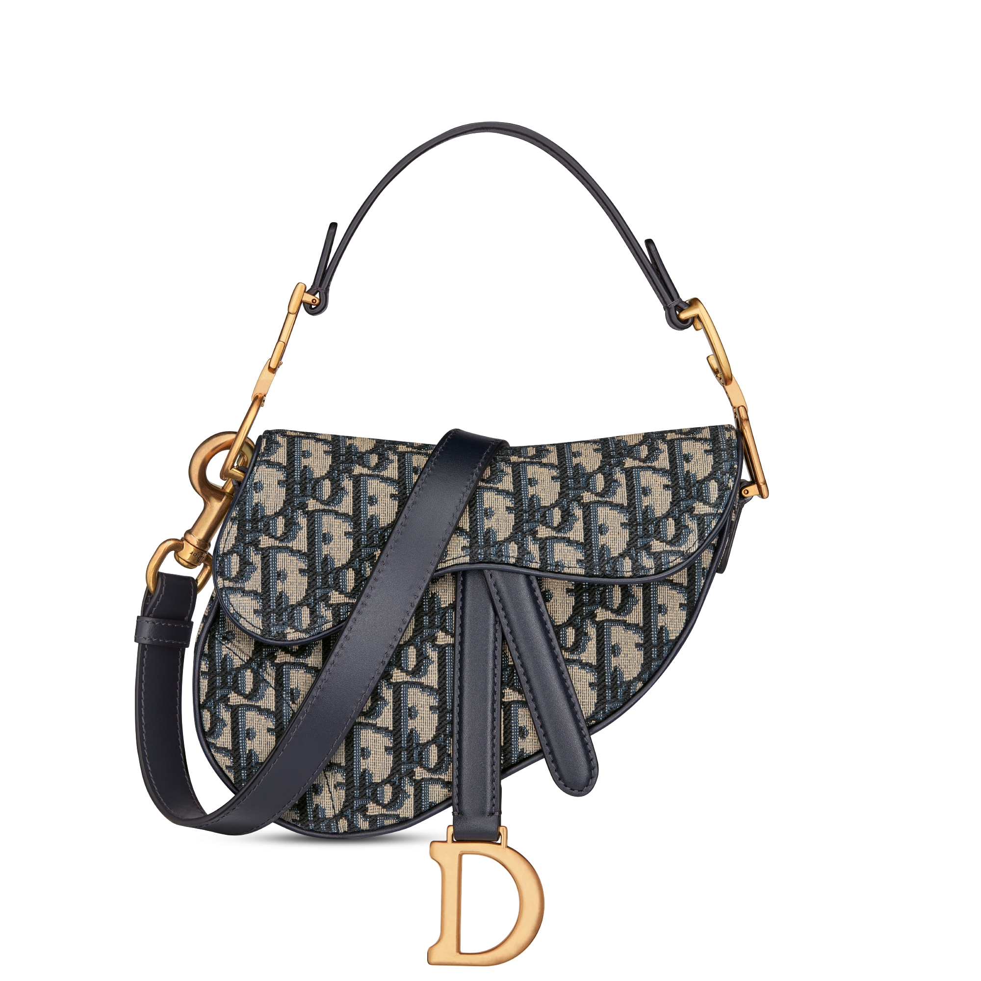 Replica Mini Saddle Bag with Strap