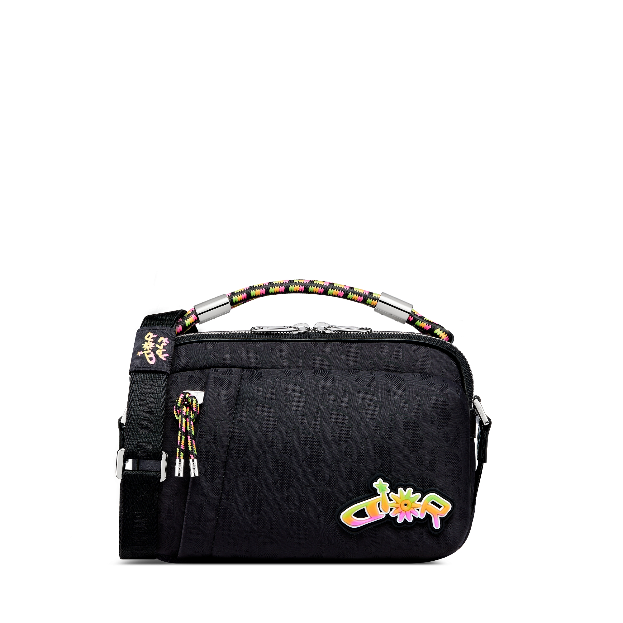 Replica DIOR AND LEWIS HAMILTON Zipped Messenger Bag