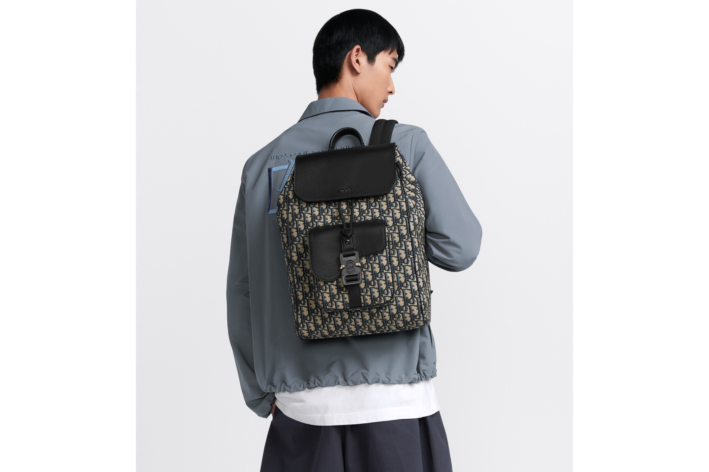 Replica Saddle Backpack with Flap