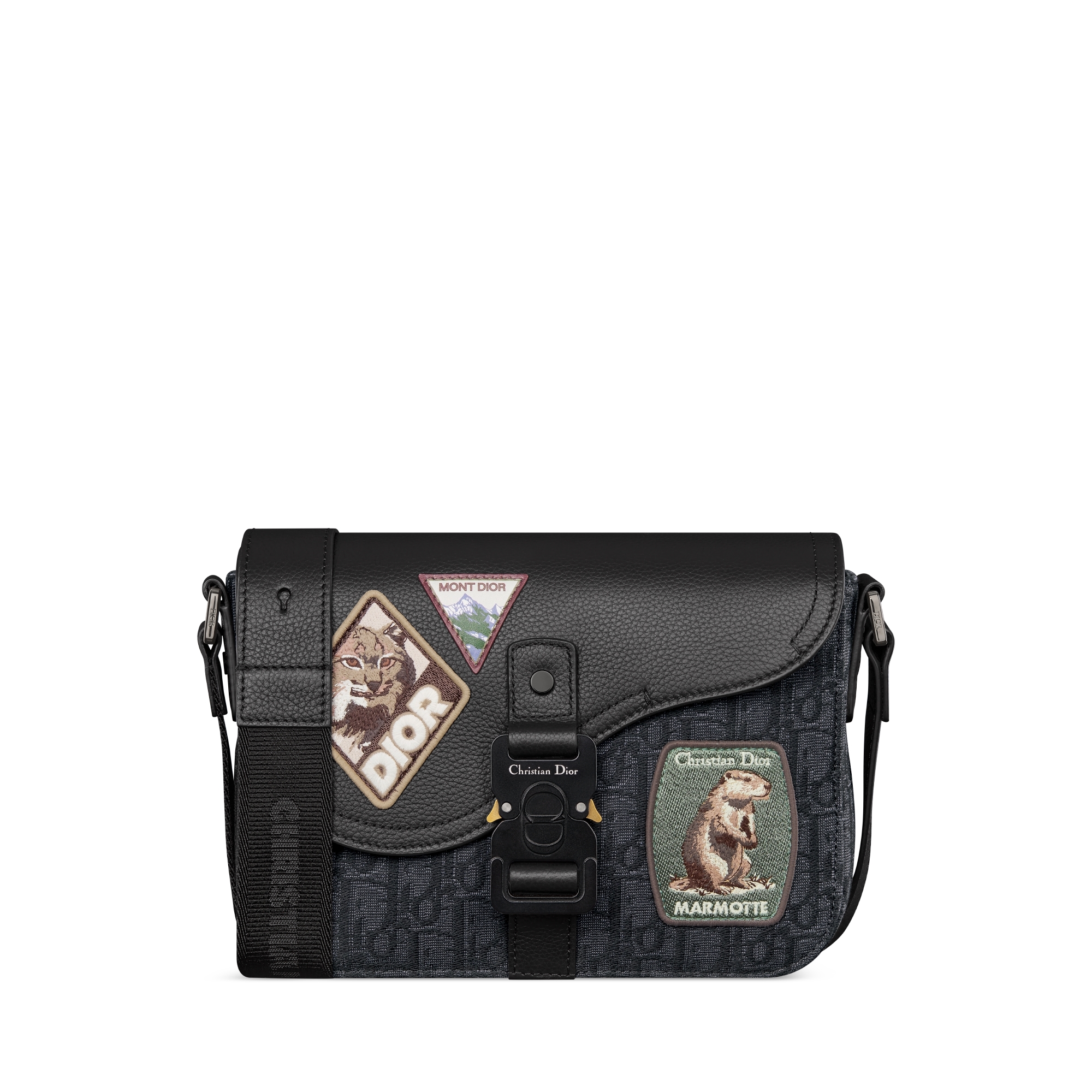 Replica Small Saddle Messenger Bag with Flap