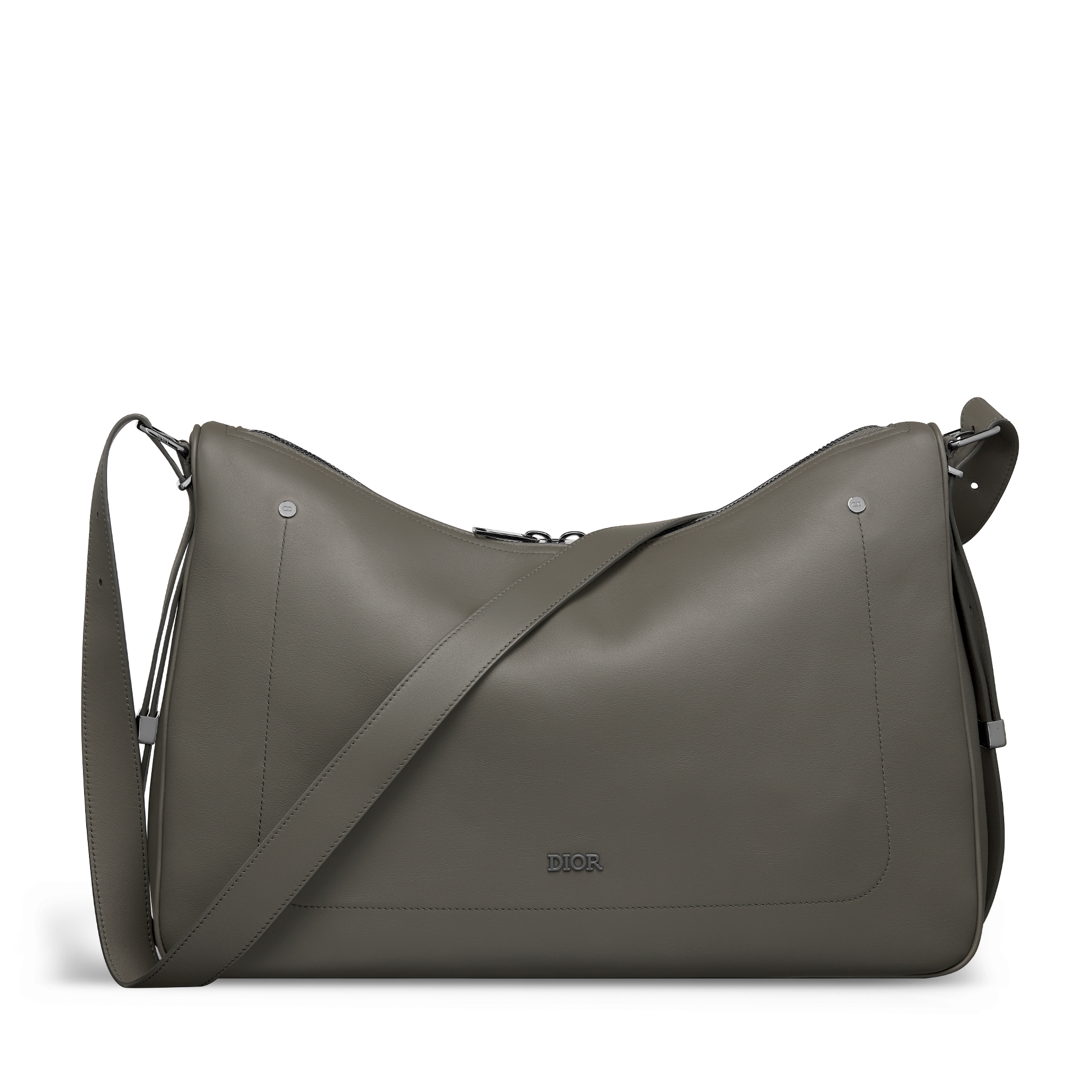 Replica Large Dior Slider Zipped Hobo Bag