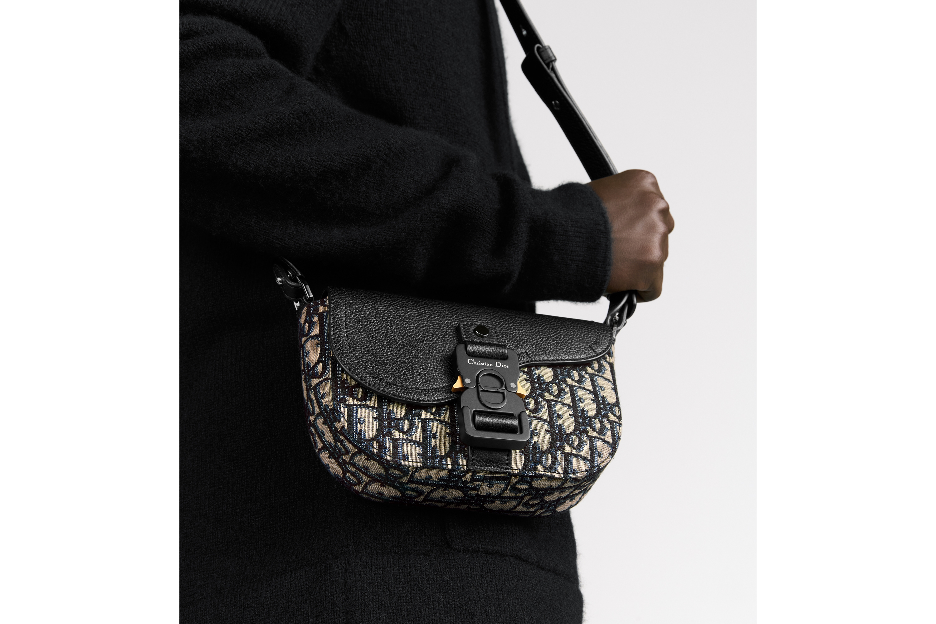 Replica Mini Saddle Messenger Bag with Flap