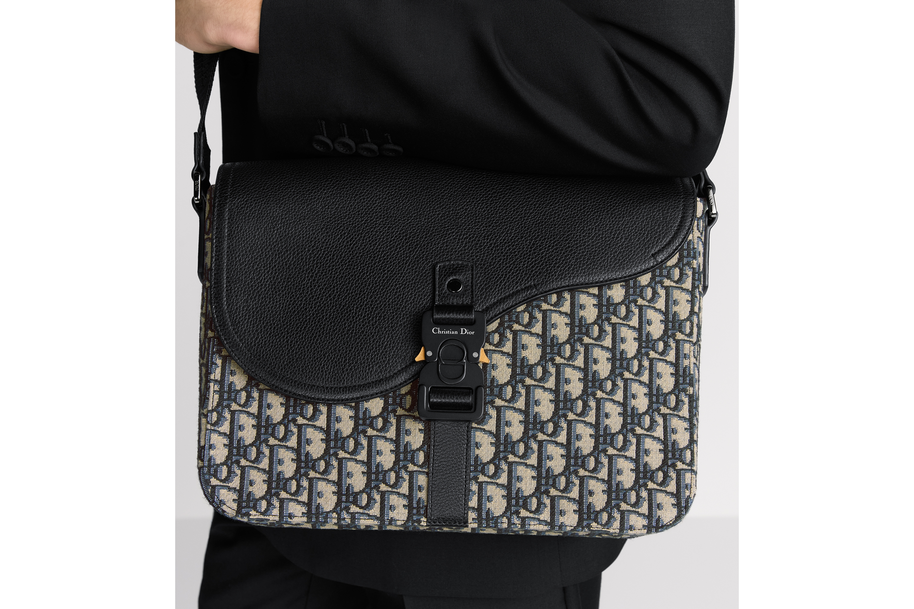 Replica Medium Saddle Messenger Bag with Flap