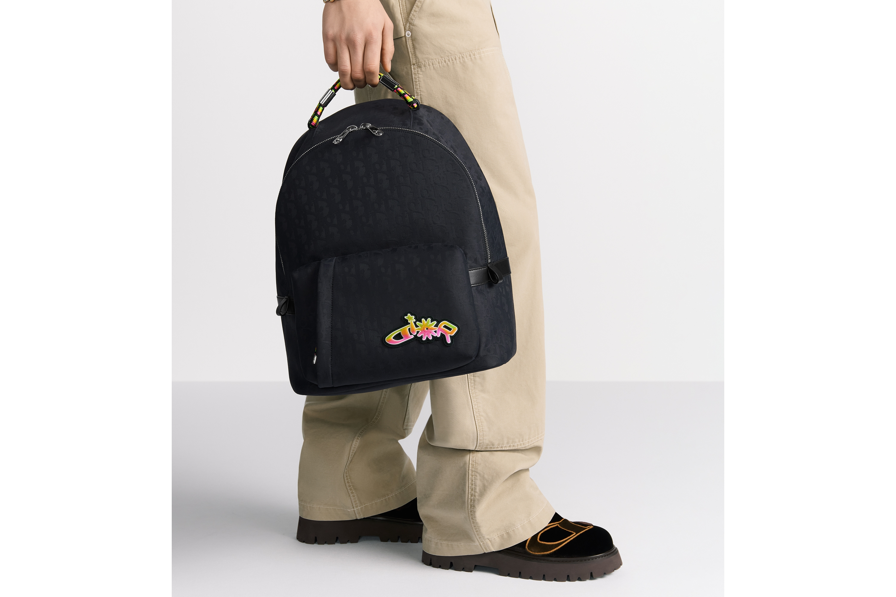 Replica DIOR AND LEWIS HAMILTON Zipped Backpack