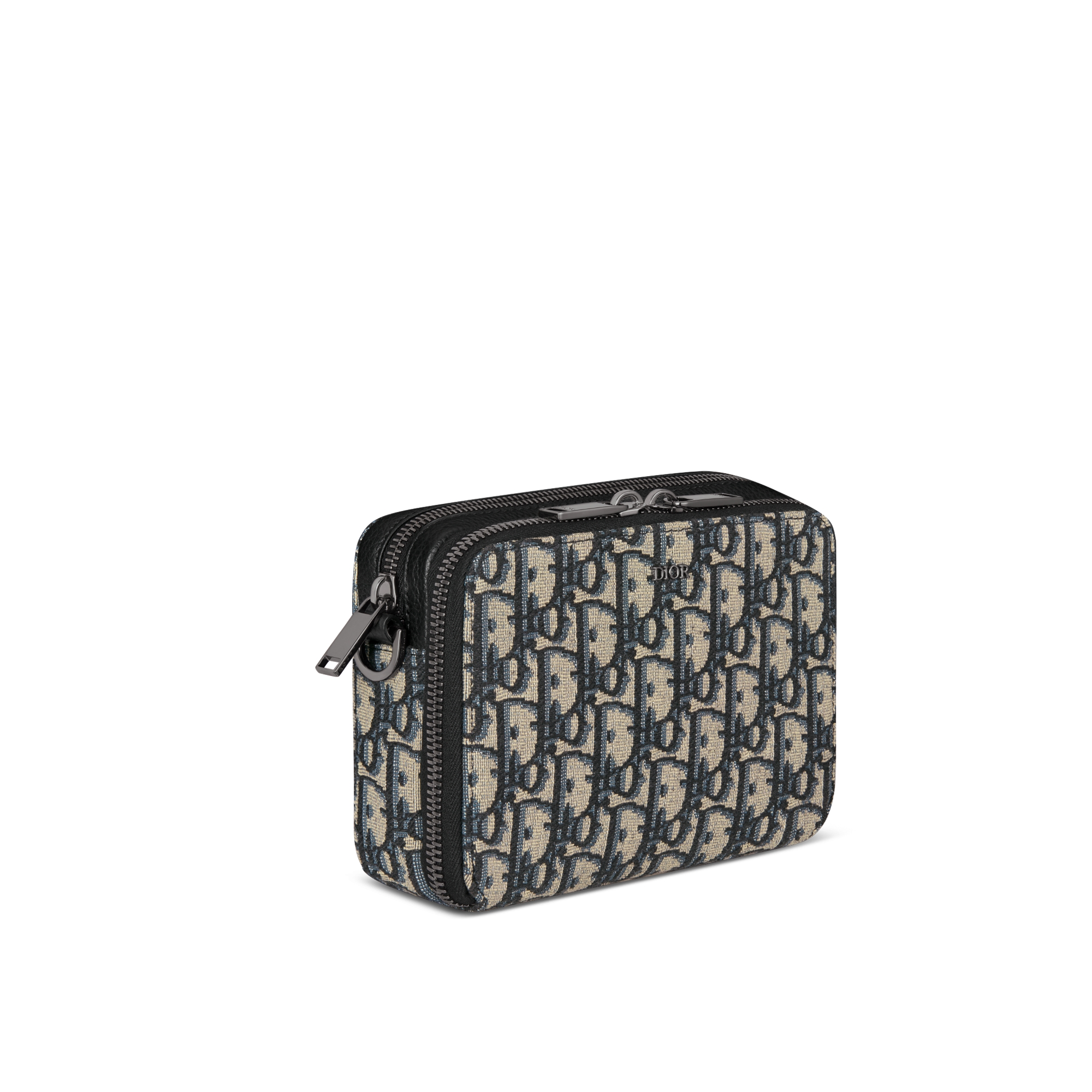 Replica Zipped Pouch with Strap