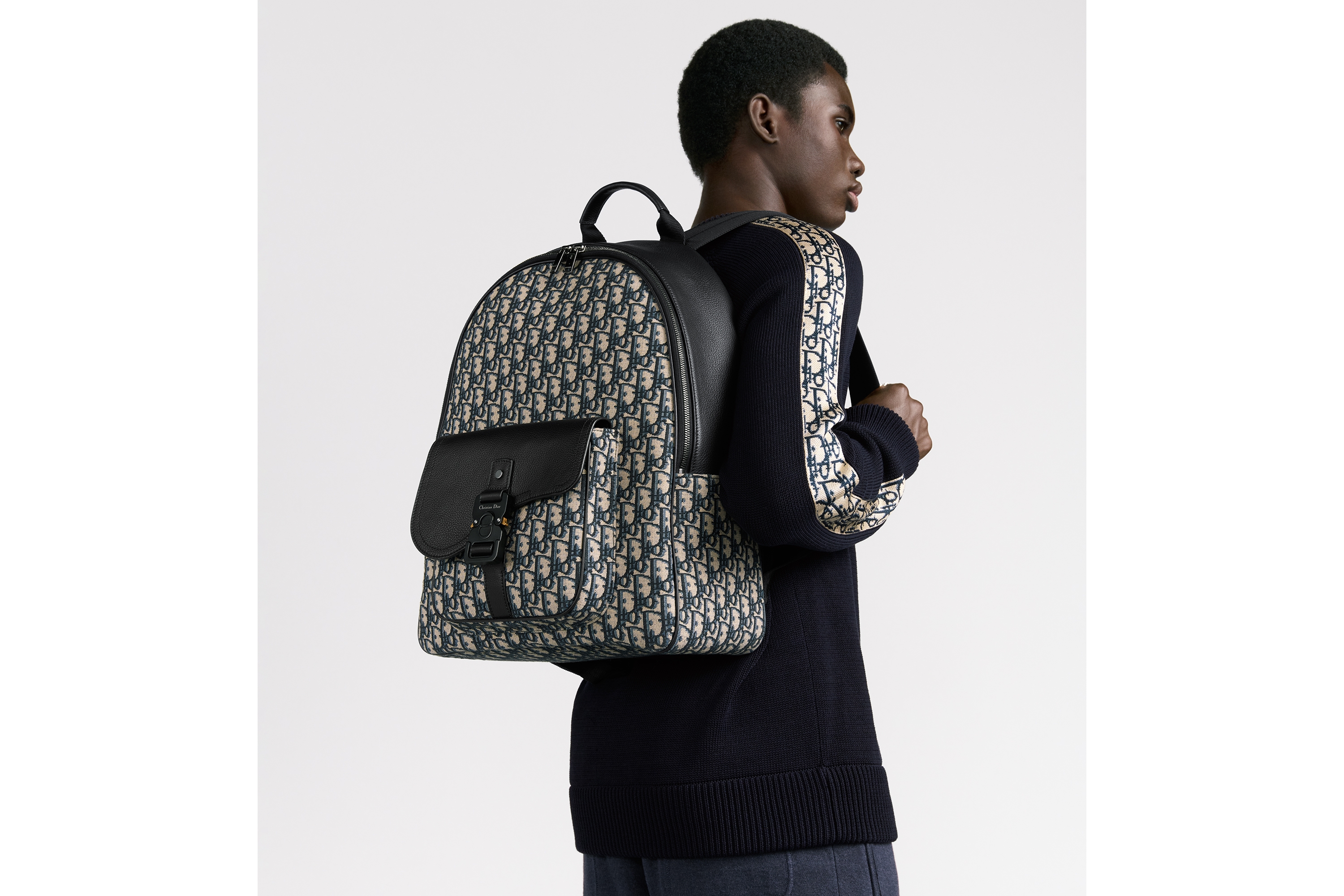 Replica Saddle Zip Backpack