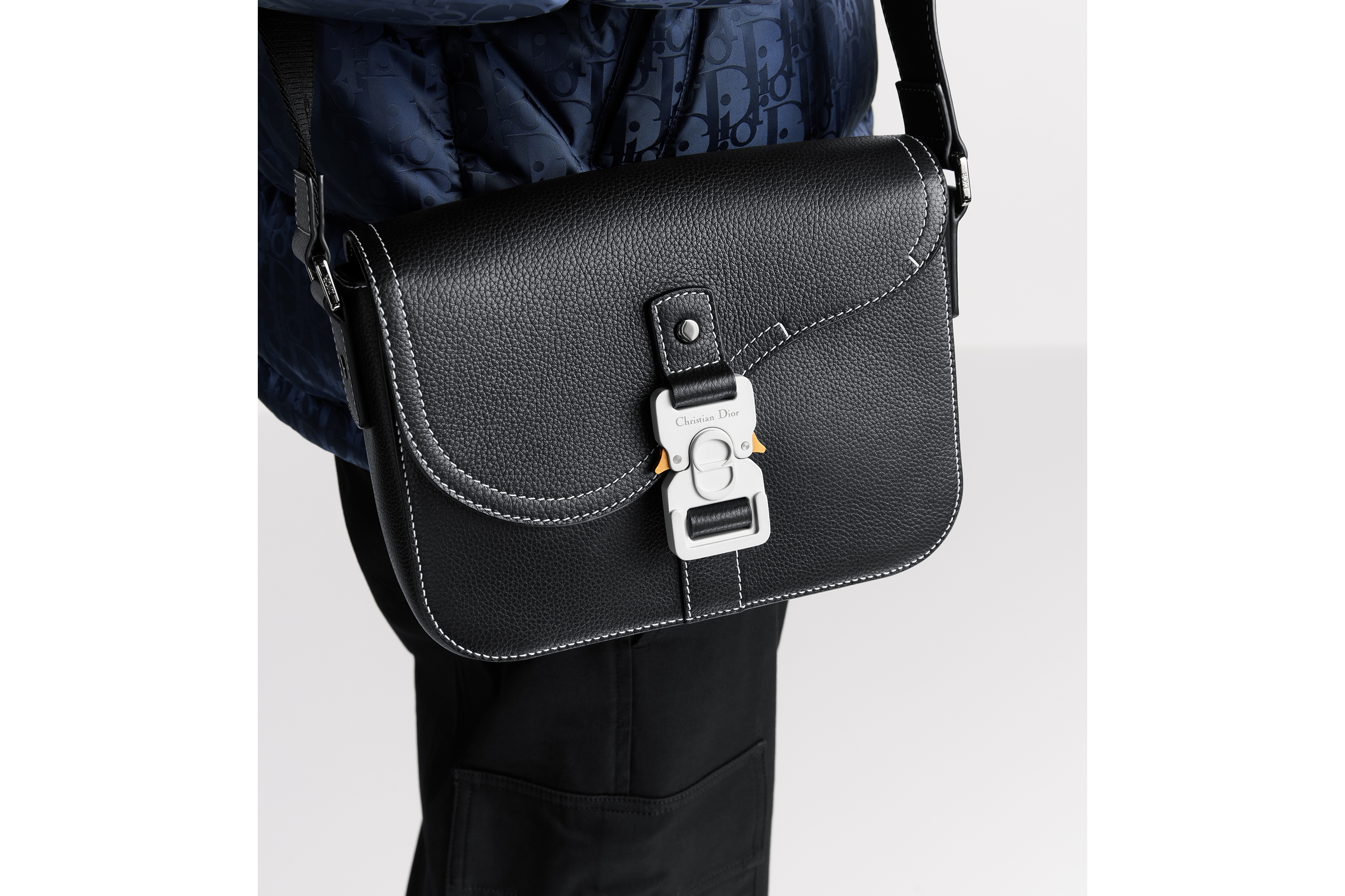 Replica Small Saddle Messenger Bag with Flap