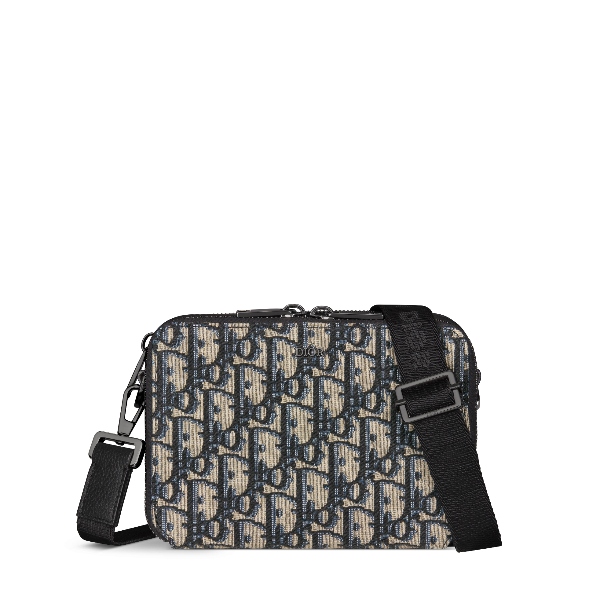 Replica Zipped Pouch with Strap