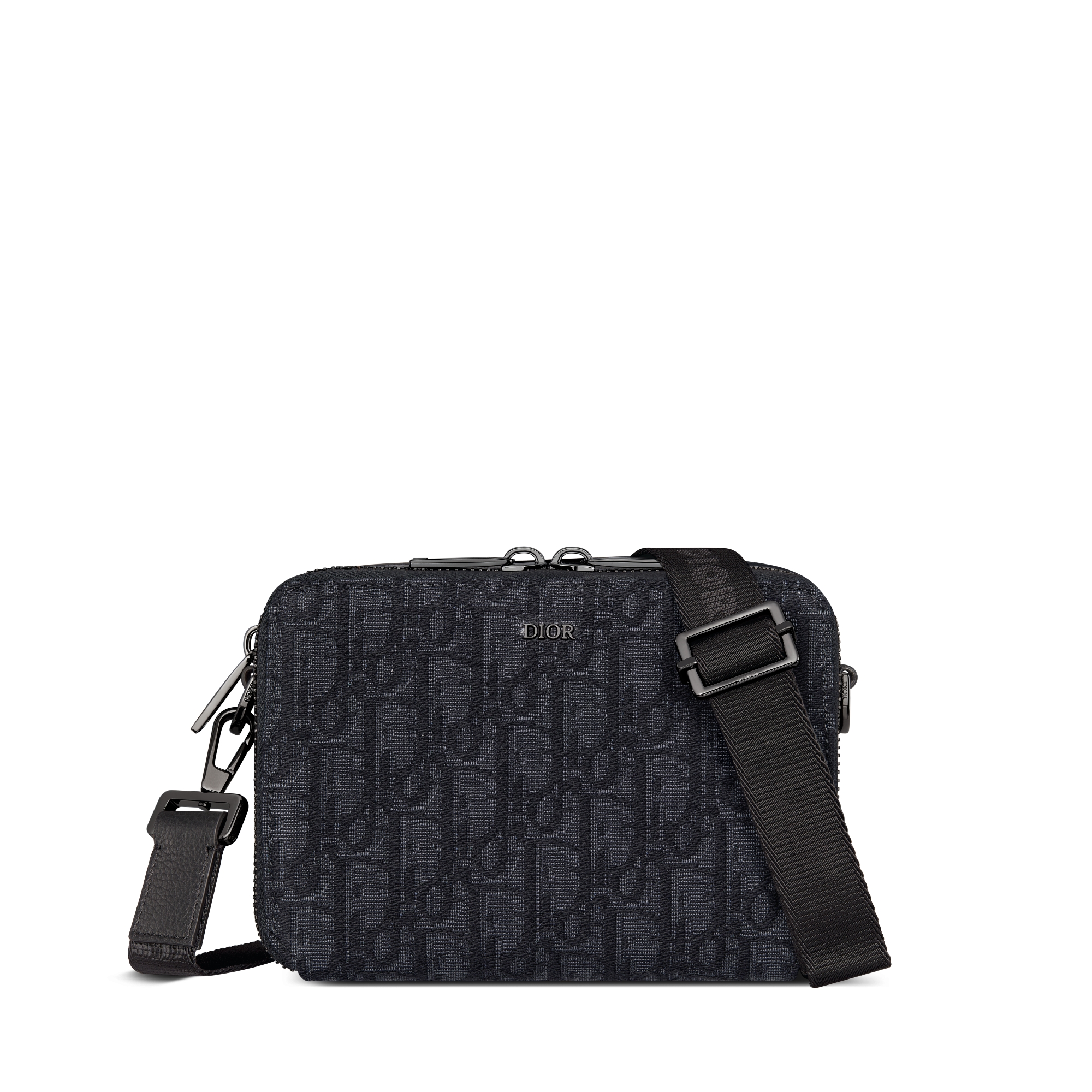 Replica Zipped Pouch with Strap