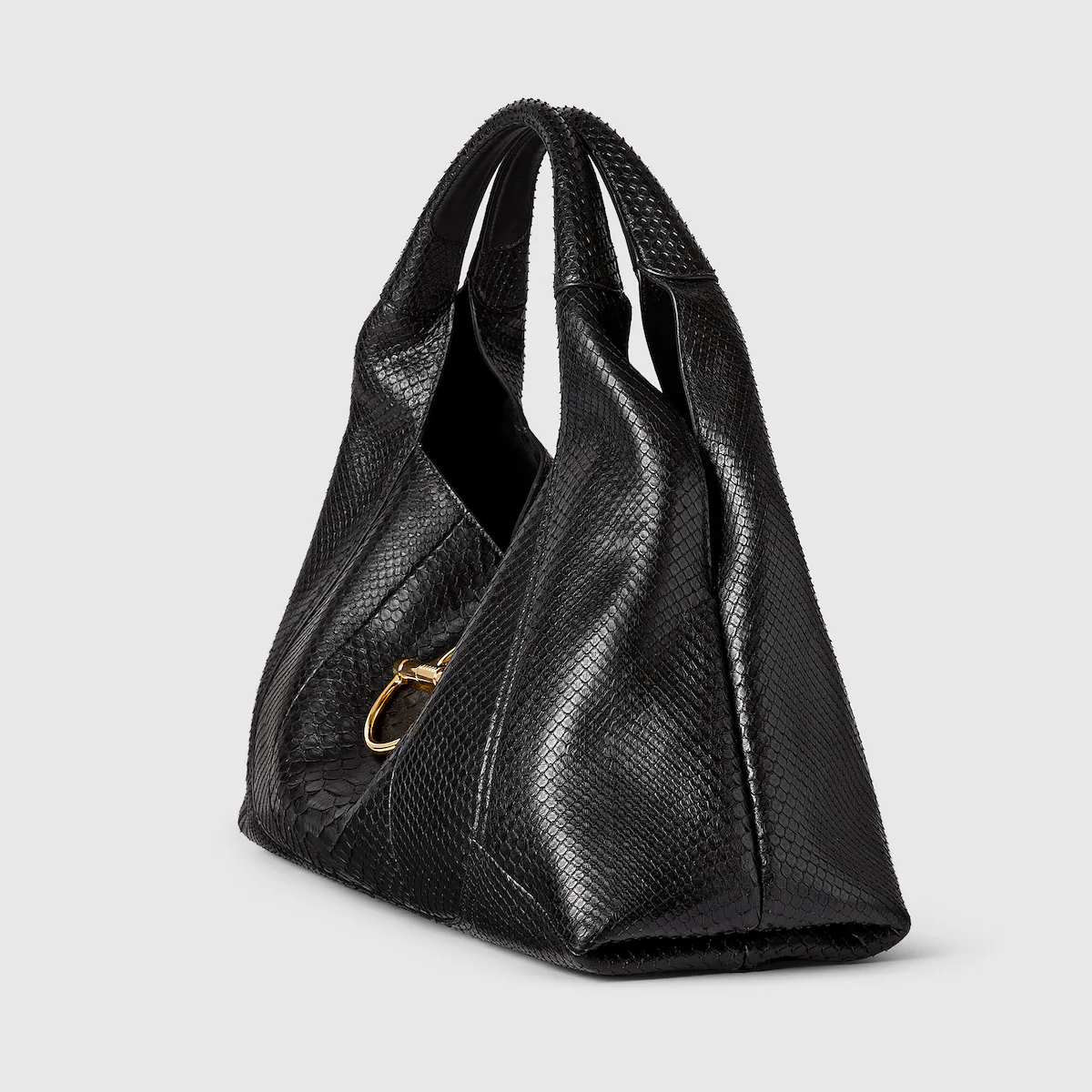 Replica Gucci Softbit python maxi shoulder bag