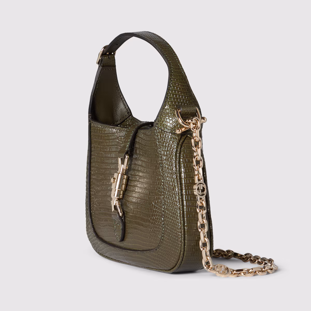 Replica Jackie 1961 lizard mini bag