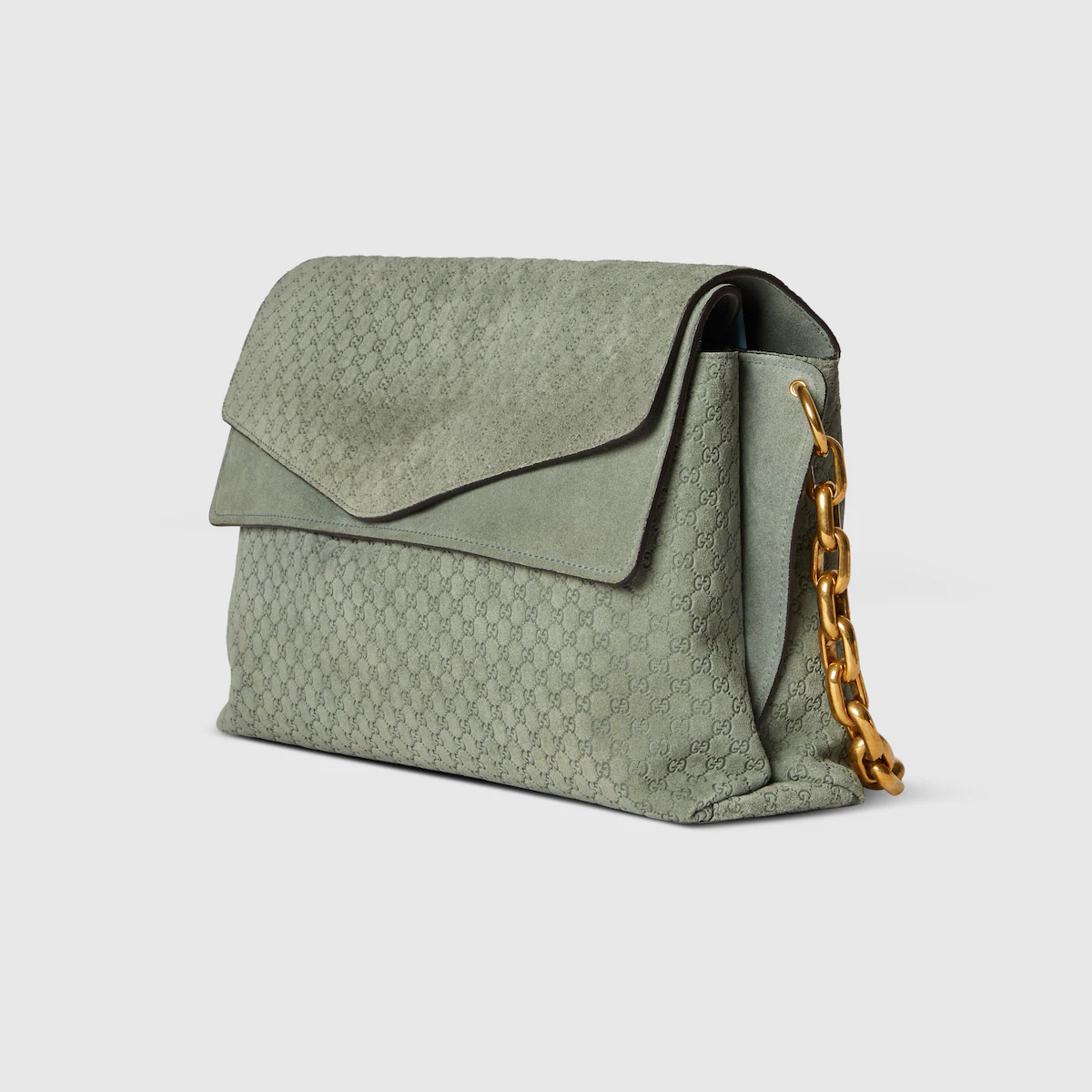 Replica Large shoulder bag with chain