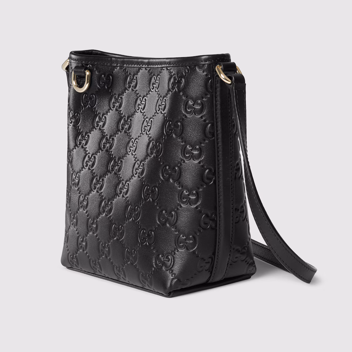 Replica GG Emblem nano bucket bag