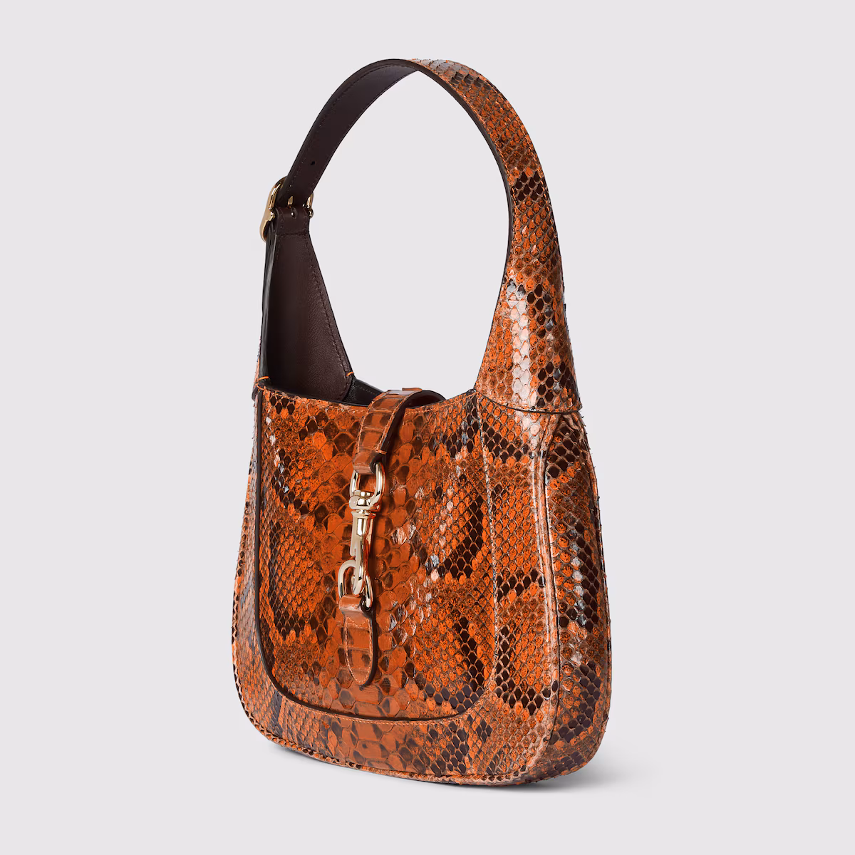 Replica Gucci Jackie python medium bag