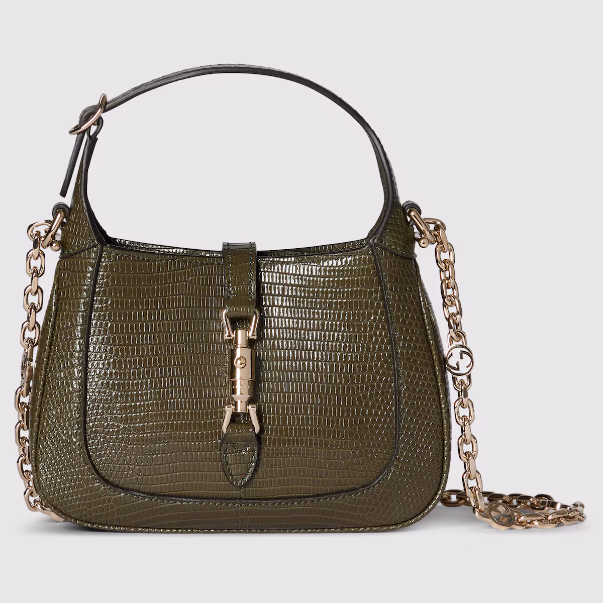 Replica Jackie 1961 lizard mini bag