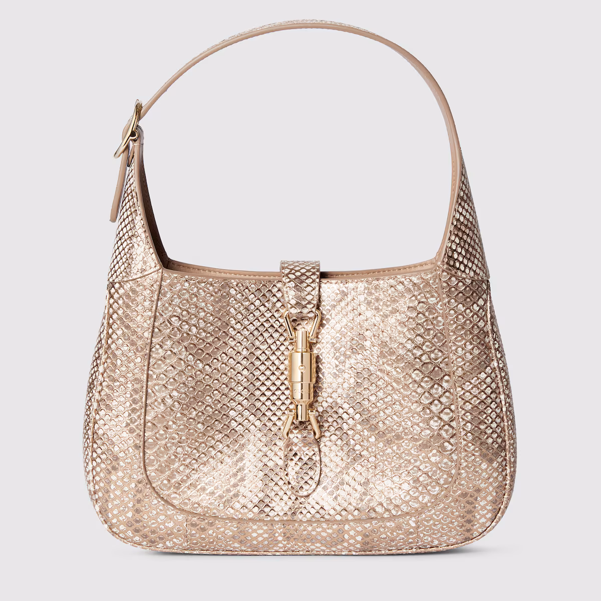 Replica Gucci Jackie 1961 python medium bag