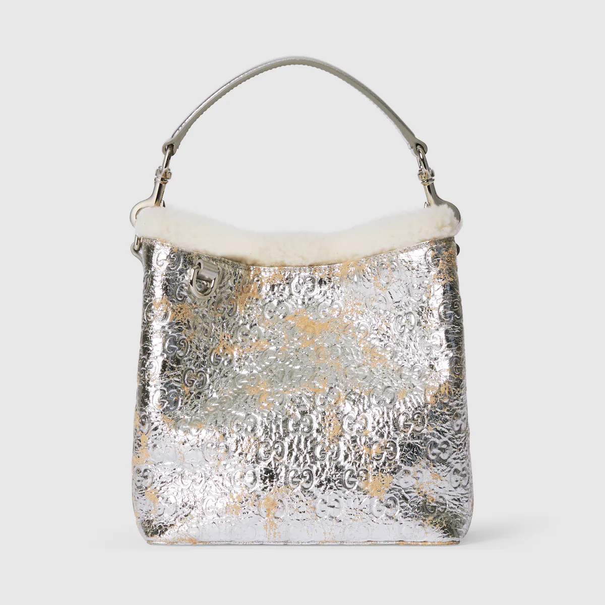 Replica GG Emblem small bucket bag