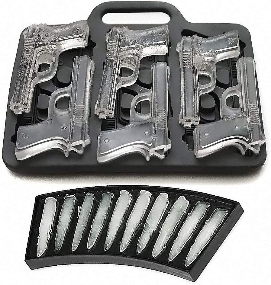 3D ICE MOLDS - Novelty Ice Maker for Whisky Cocktail