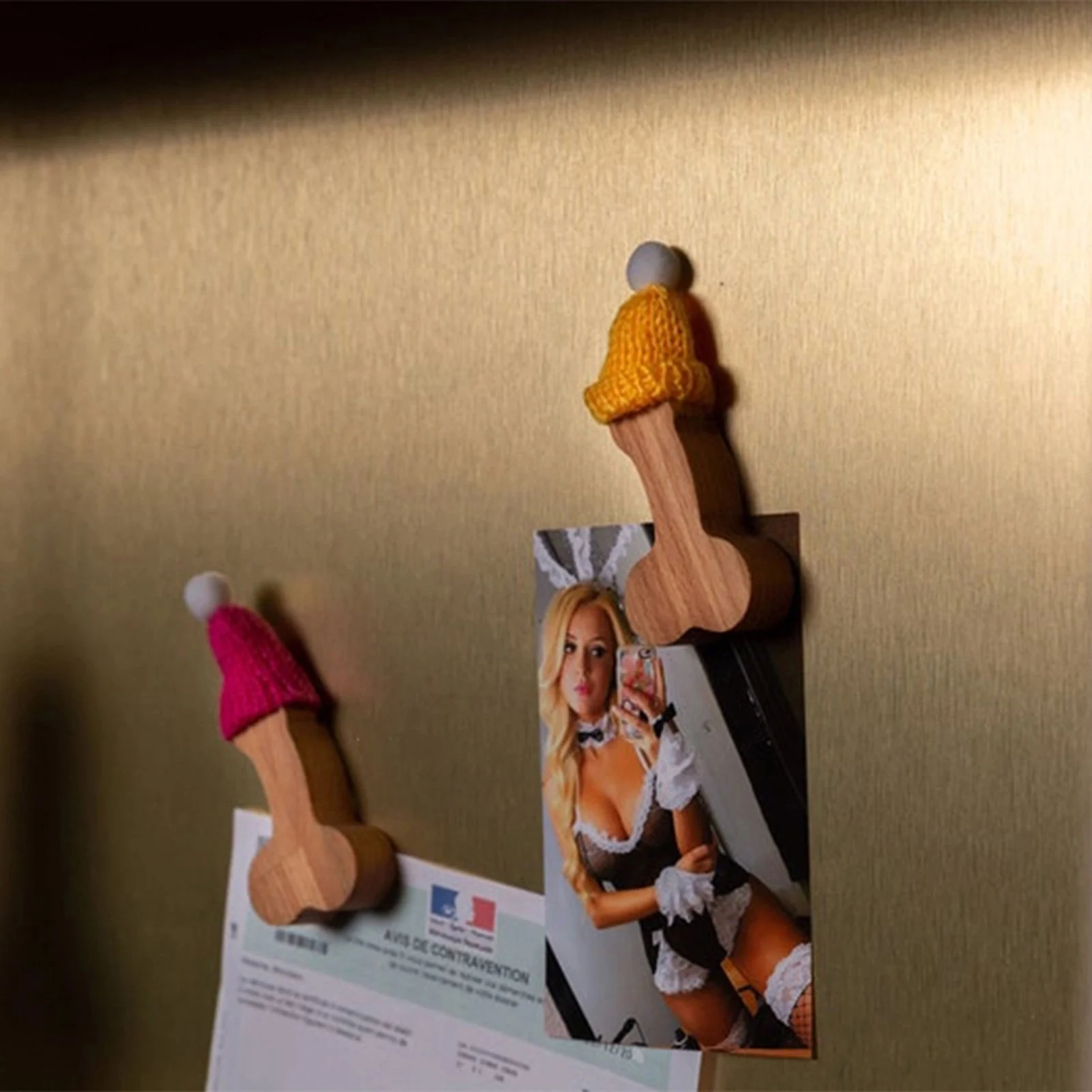 Funny Wooden Pendant