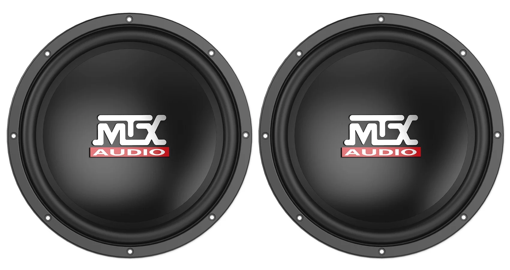 (2) MTX Audio Terminator TN12-02 12” 800 Watt 2 Ohm Car Subwoofers Subs
