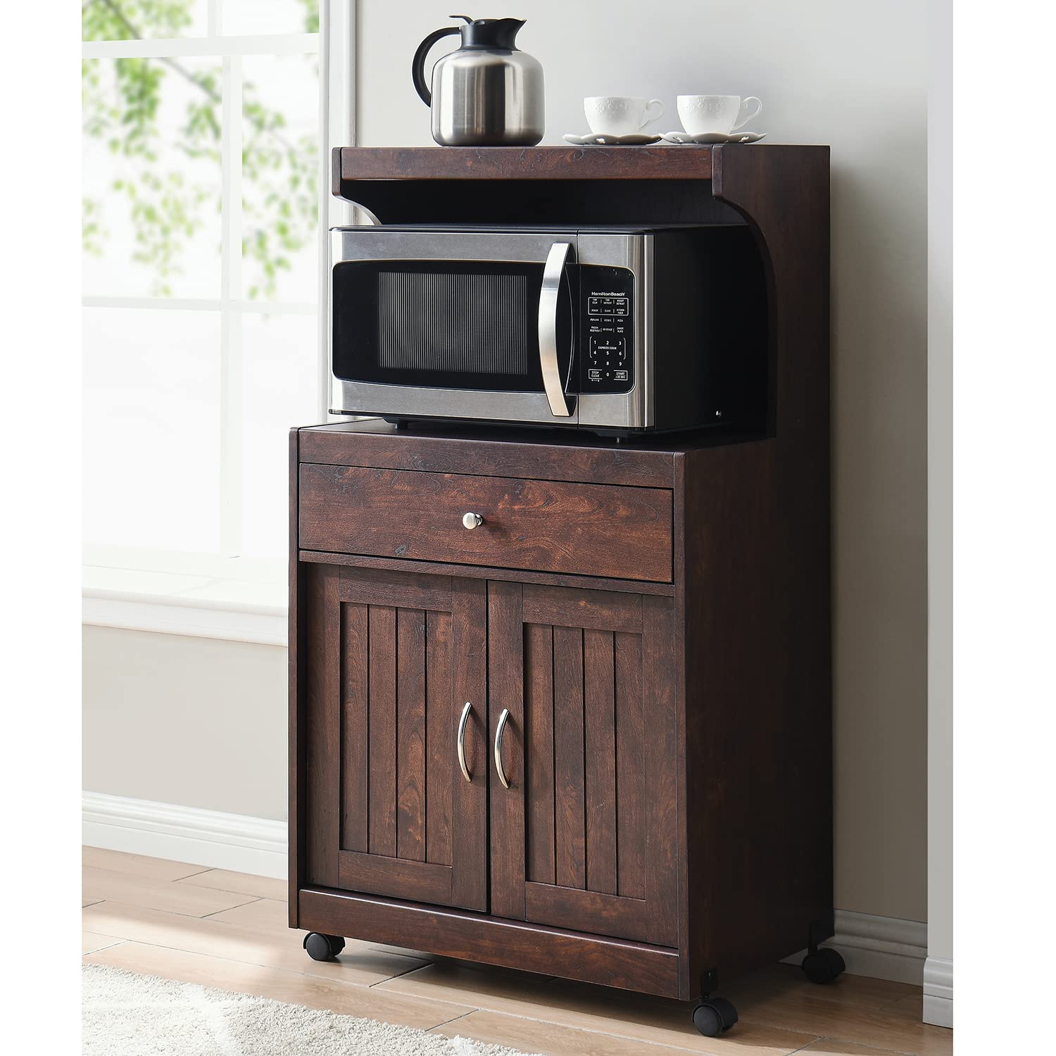 Home Source Industries Microwave Mahogany