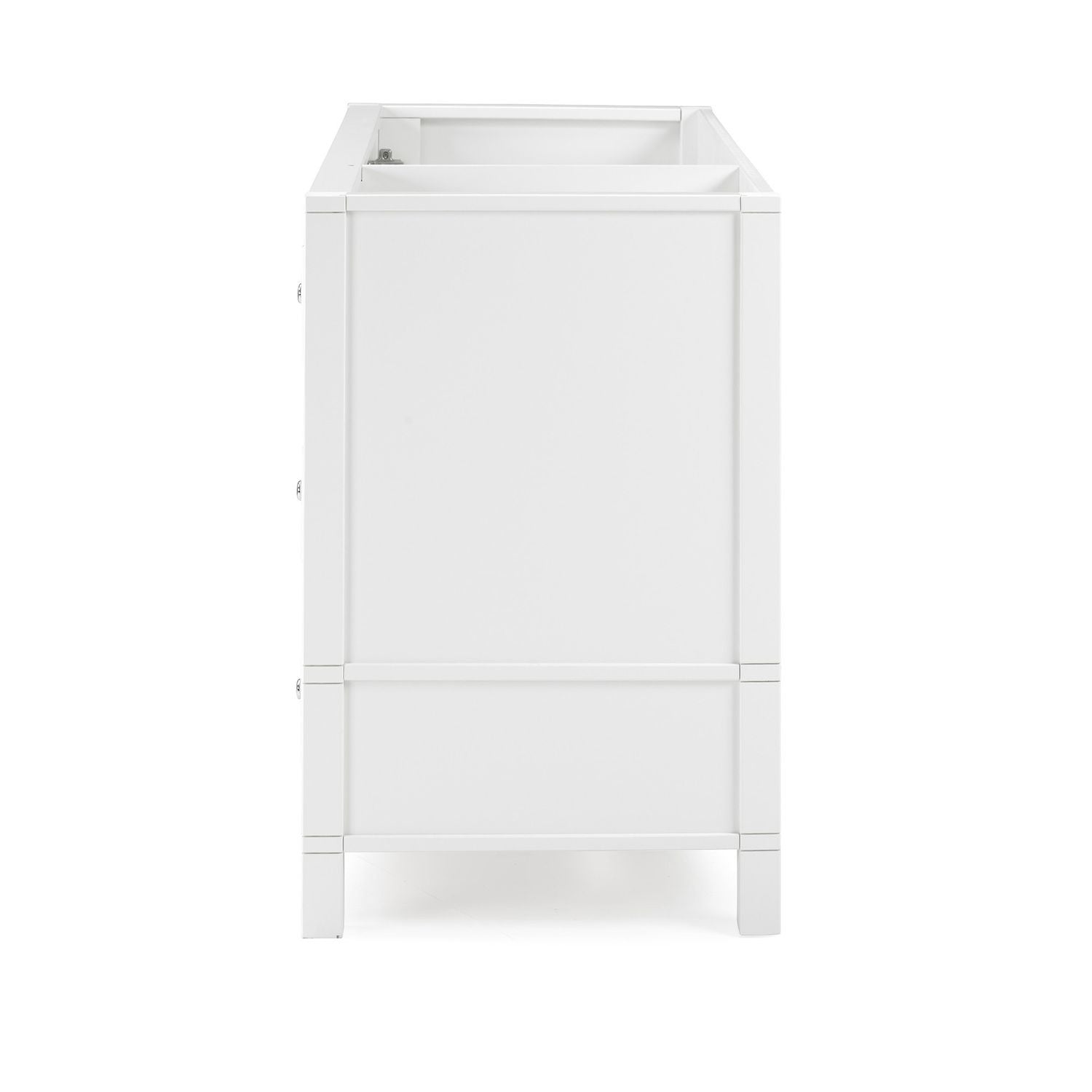 Alaterre Furniture Williamsburg White Vanity Cabinet