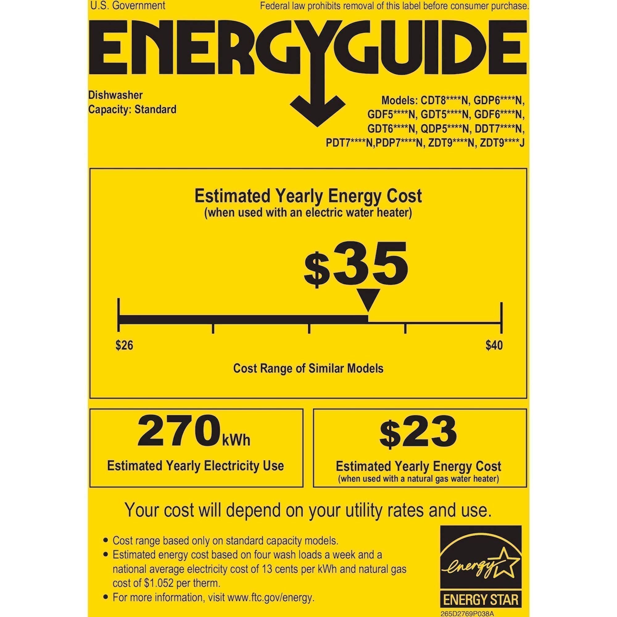 GE Profile - Hidden Control Built-In Dishwasher with Stainless Steel Tub, Fingerprint Resistance, 42 dBA - Stainless steel