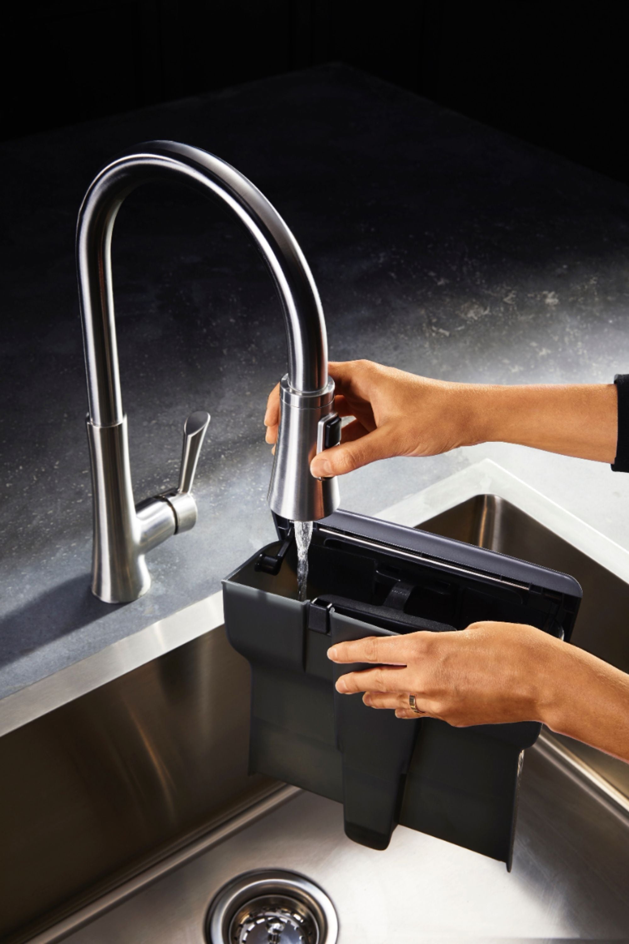 Calphalon 2090382 - Temp IQ Espresso Machine With Steam Wand - Stainless Steel