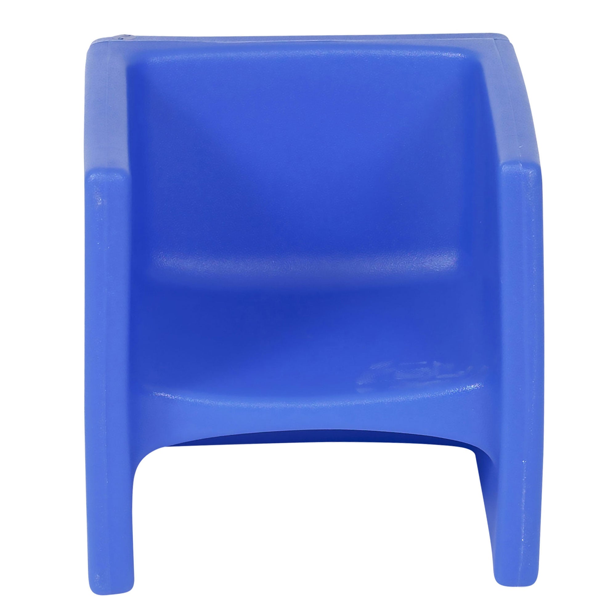 Children's Factory Indoor Outdoor Kids Cube Chair For Classroom & Playroom, Blue