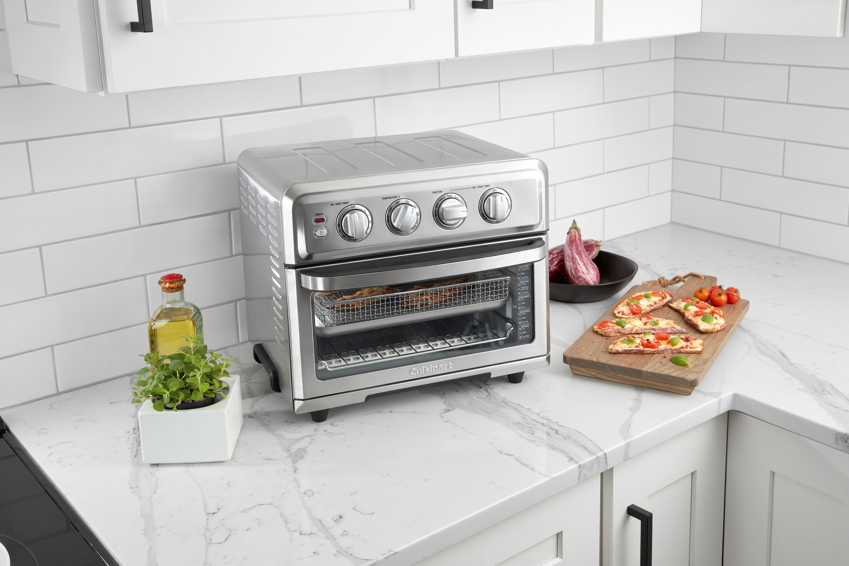 Cuisinart - Air Fryer Toaster Oven with Grill - Stainless Steel