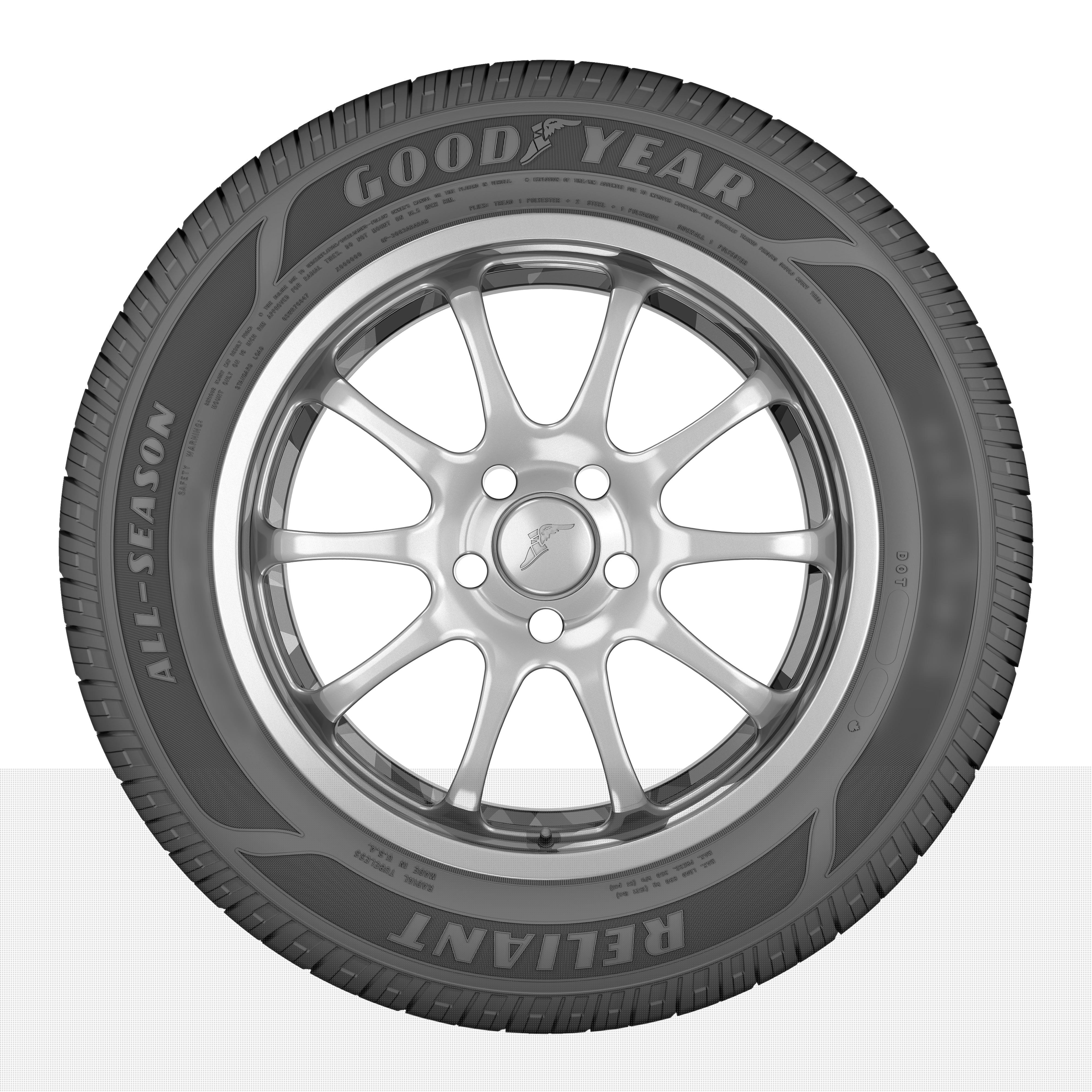 Goodyear Reliant All-Season 255/50R20 109H All-Season Tire
