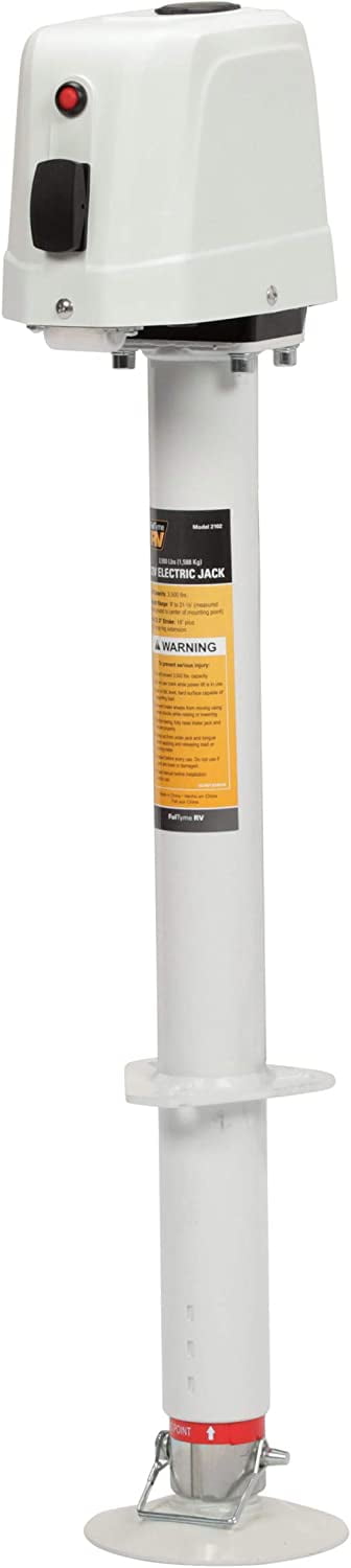 Fultyme RV FulTymeRV 2102 12V Electric Jack - 3,500 Lbs. Capacity