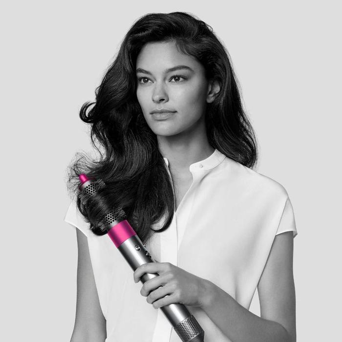 Dyson Airwrap Complete : high Quality Airwrap Hair Style (Nickel/Fuchsia)
