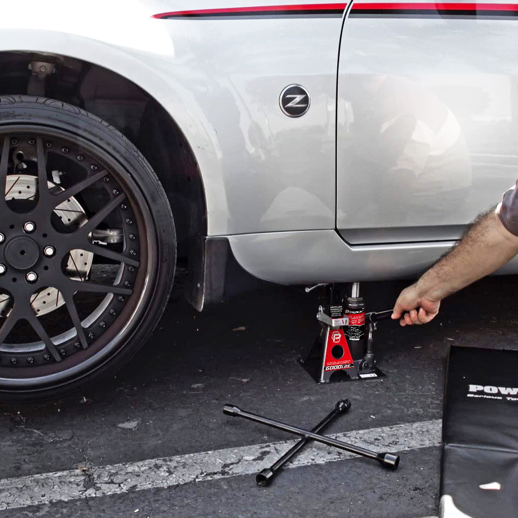 Powerbuilt 3 Ton Unijack Bottle Jack and Jackstand in One - 620471