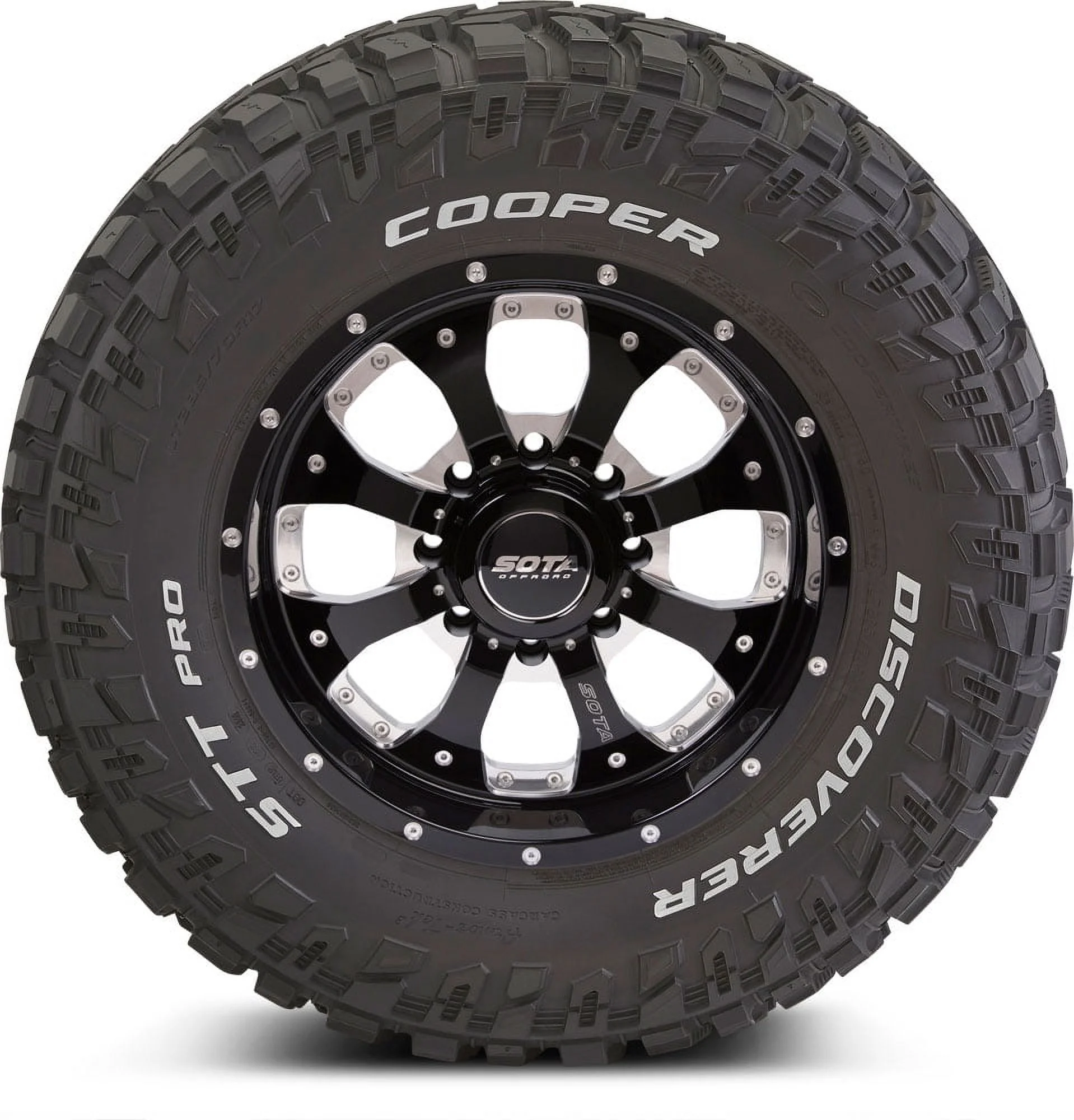 Set of 4 Cooper Discoverer STT Pro LT275/70R18/10 125P Tires