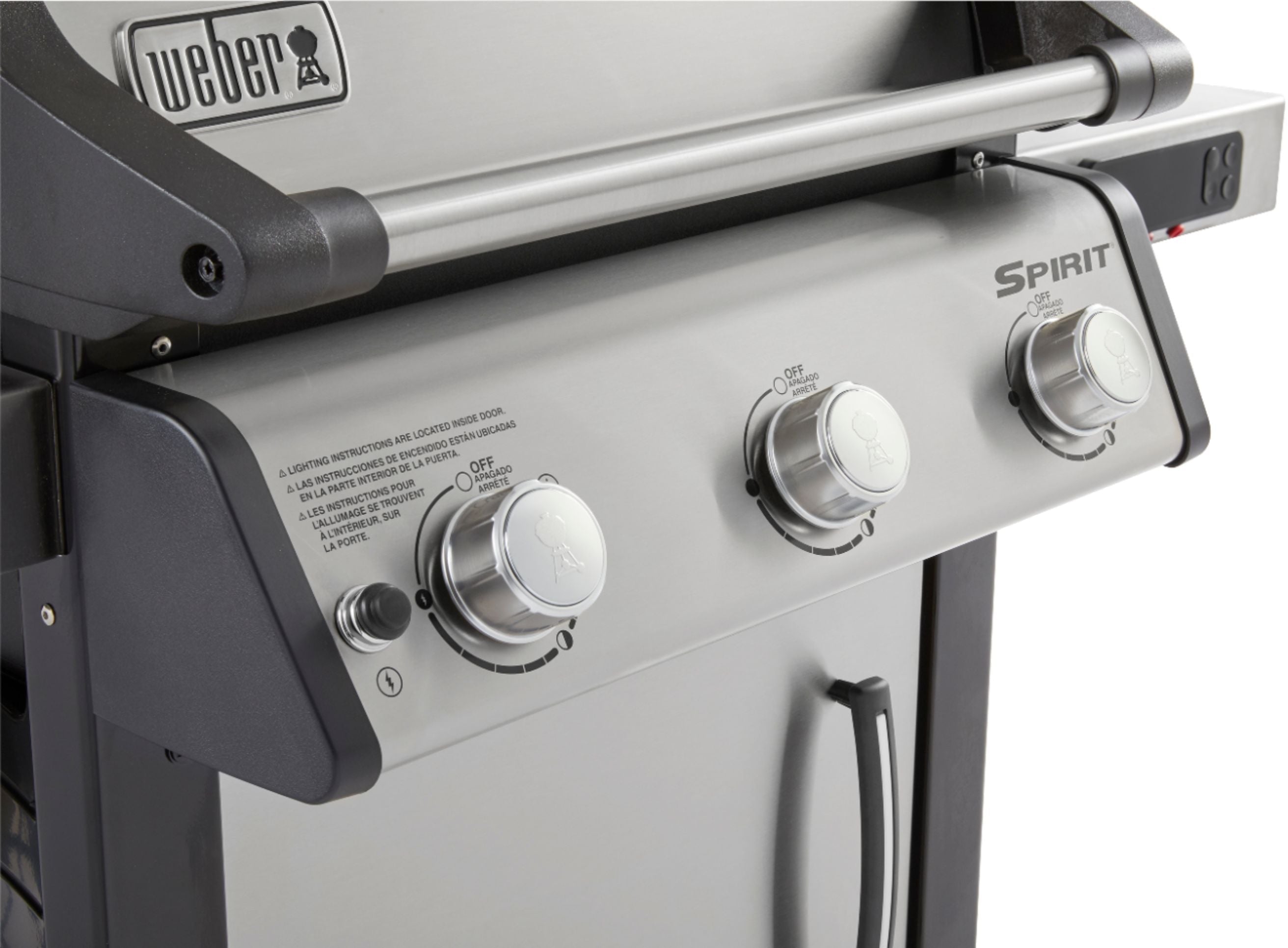 Weber - Spirit SX-315 3-Burner Propane Gas Grill - Stainless Steel