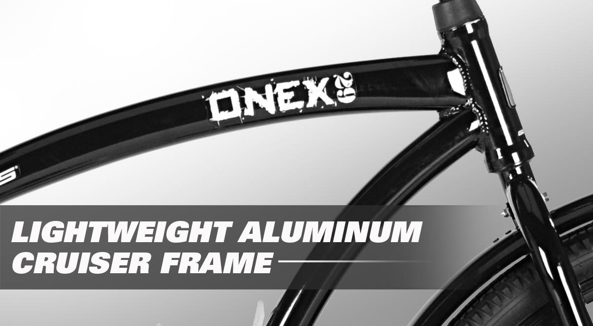 Genesis 29 Onex Cruiser Mens Bike， Black