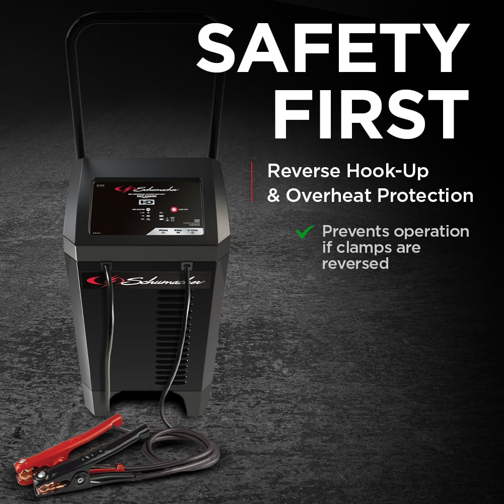 Schumacher SC1324 Battery Charger, Engine Starter, Boost Maintainer, - 200A/40A, 12V - New in Box