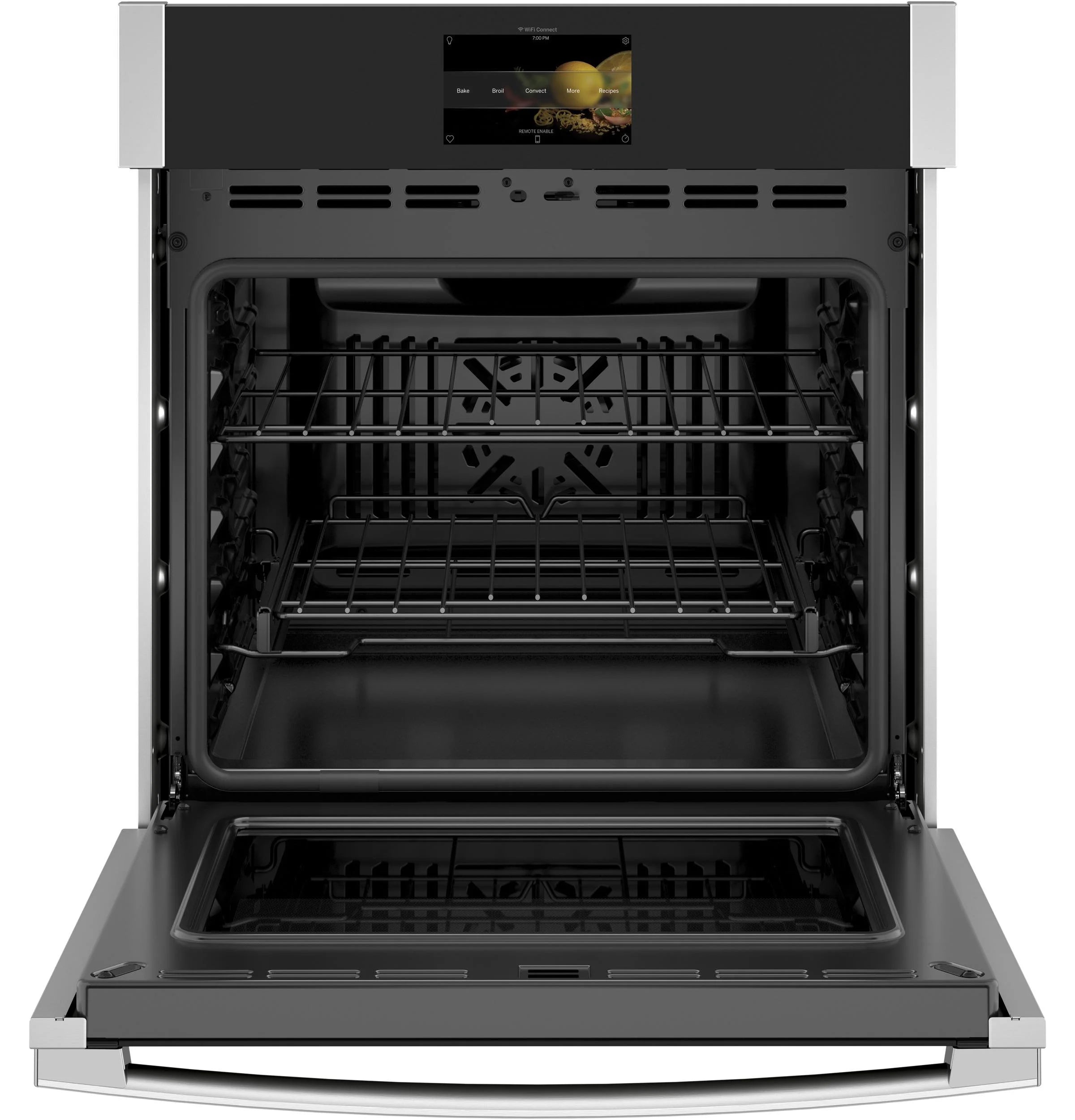 GE APPLIANCES PKS7000SNSS SINGLE WALL ELECTRIC OVEN Black Stainless Steel