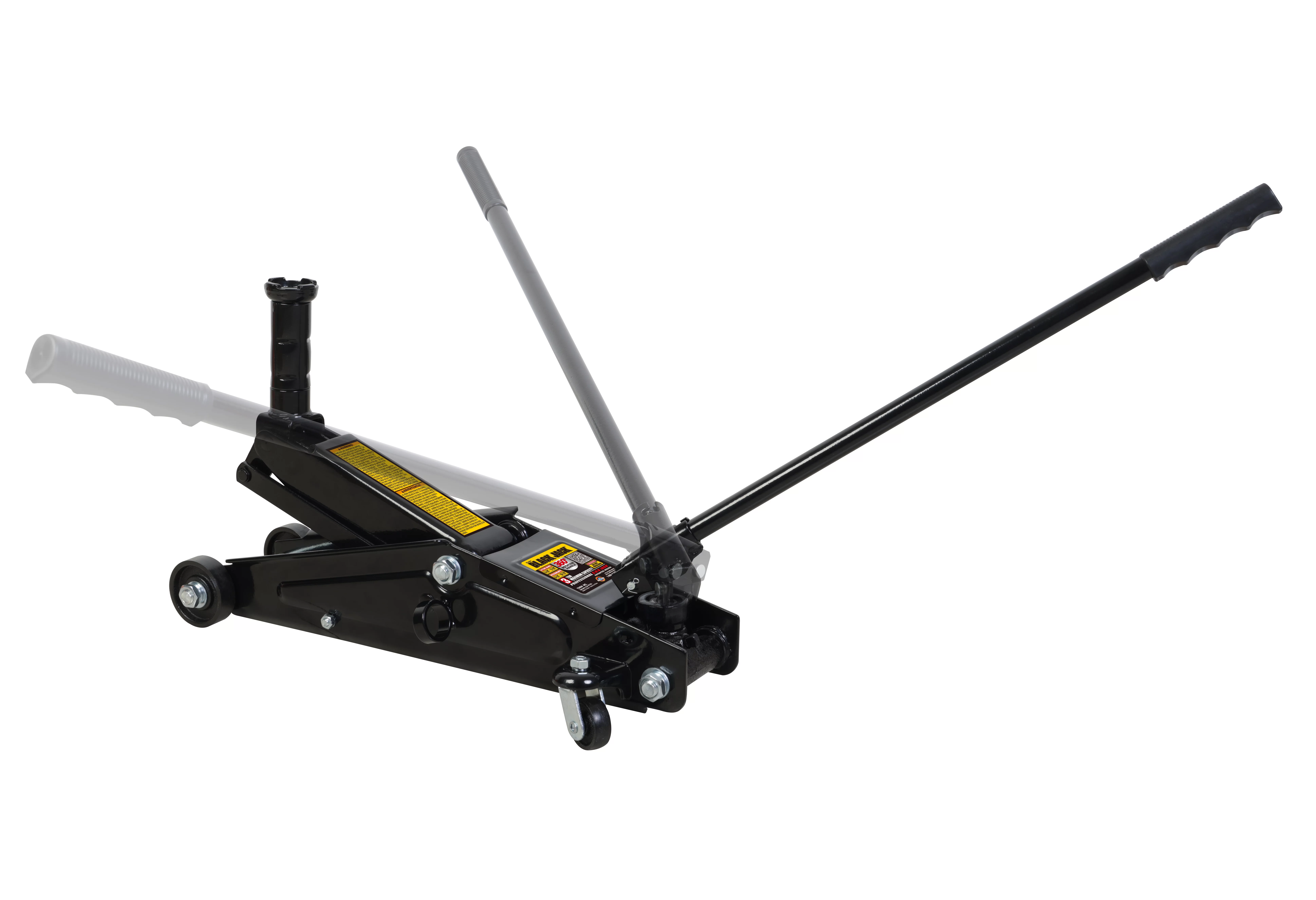 Black Jack - 3 Ton SUV Jack with SUV Adapter Saddle, Black, T83006W