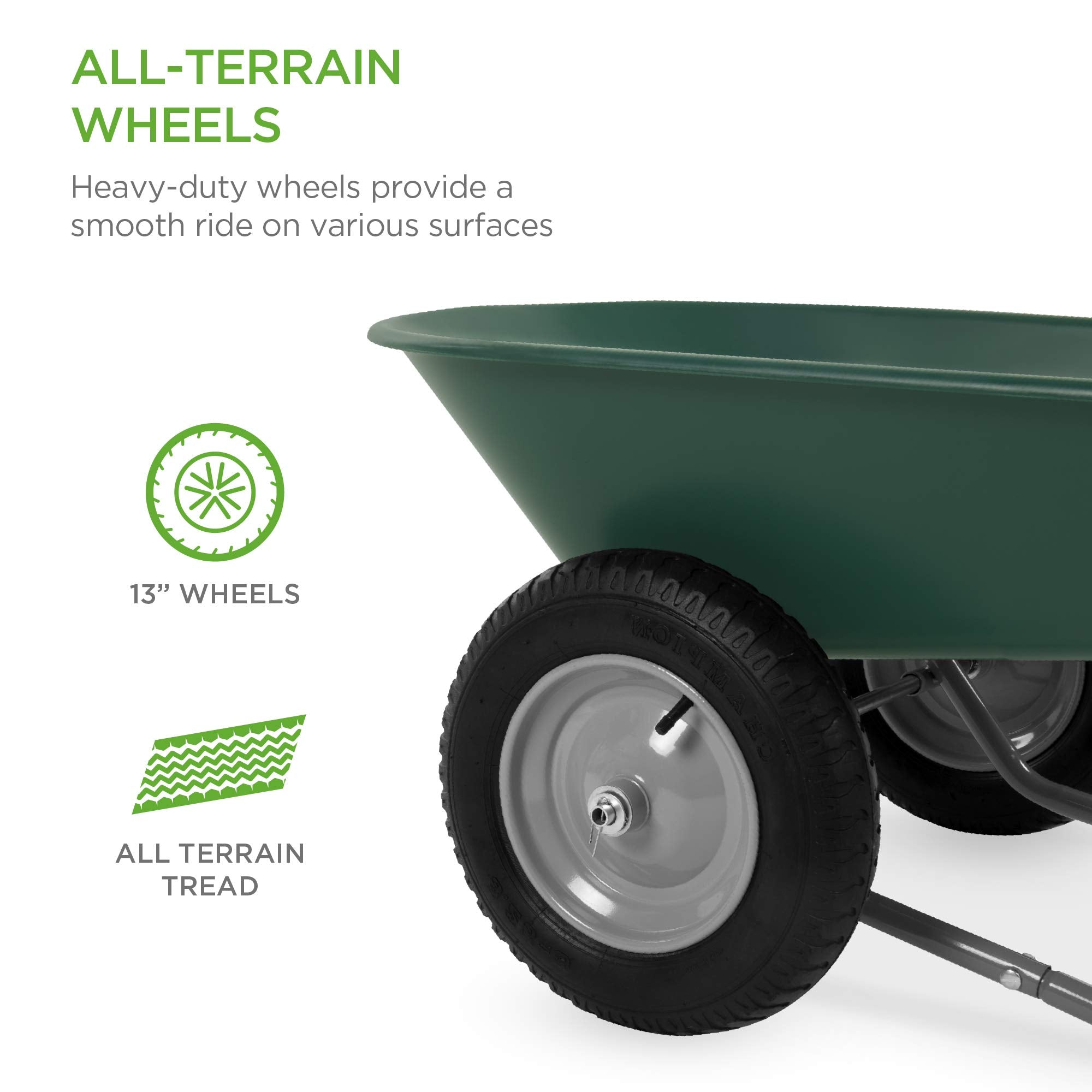 Best Choice Products Wheelbarrow Garden