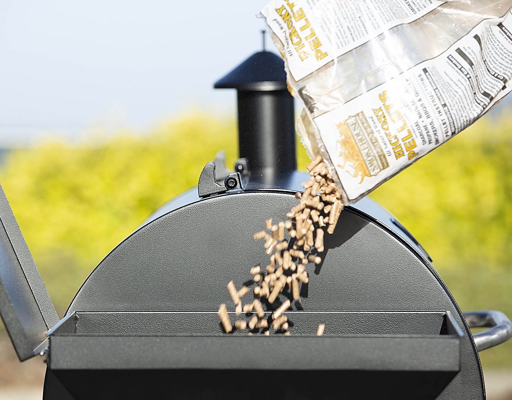 Z Grills - Wood Pellet Grill and Smoker 1060 sq. in. - Black