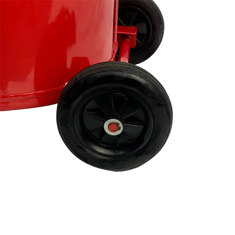 Yesfashion Gas Tank, 20 Gallon Gas Caddy with Wheel Convenient Gasoline Diesel Fuel Transfer Tank Drum Tool Jgc20 Pantone 186c