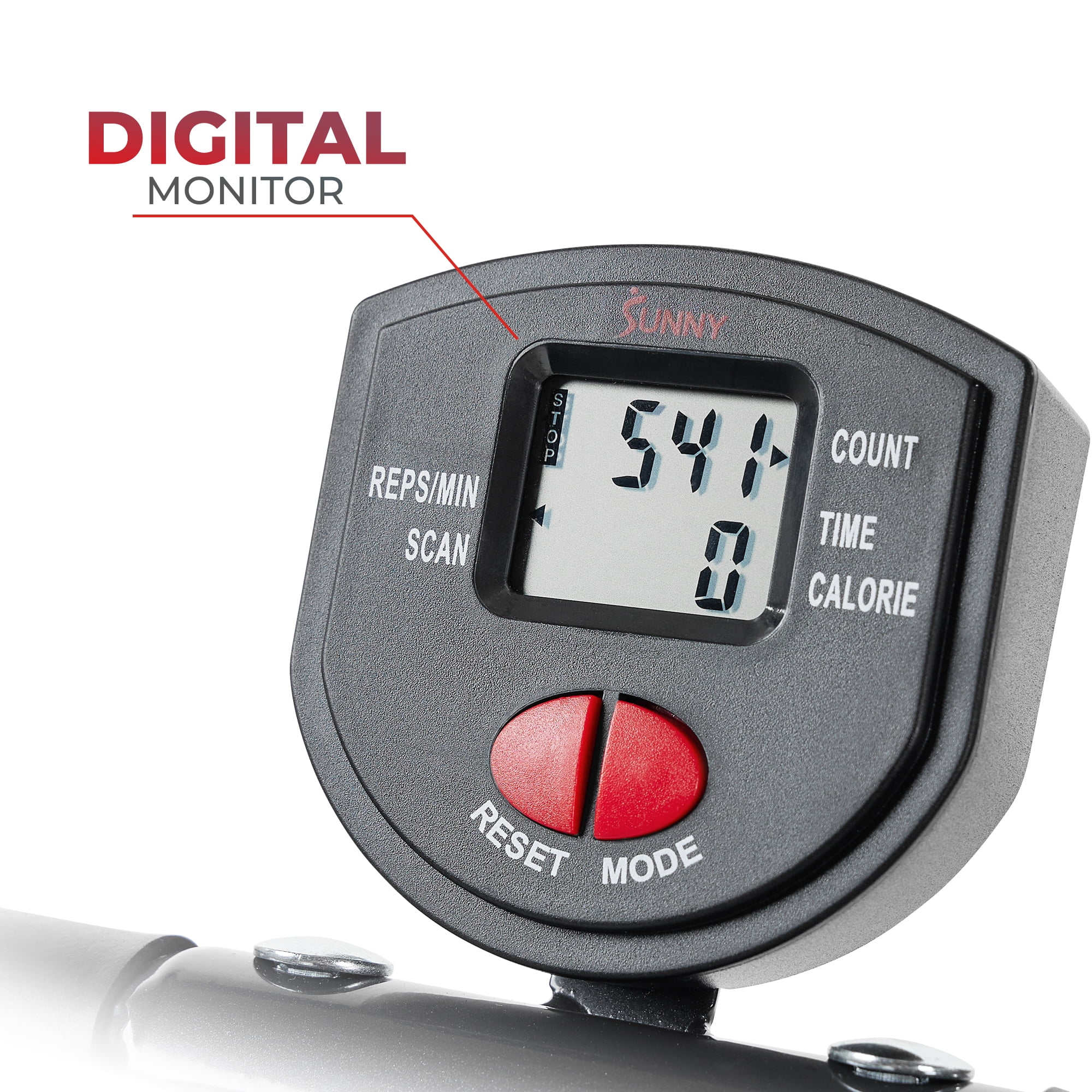 Sunny Health & Fitness Row-N-Ride® Plus Assisted Squat Machine - NO. 077PLUS