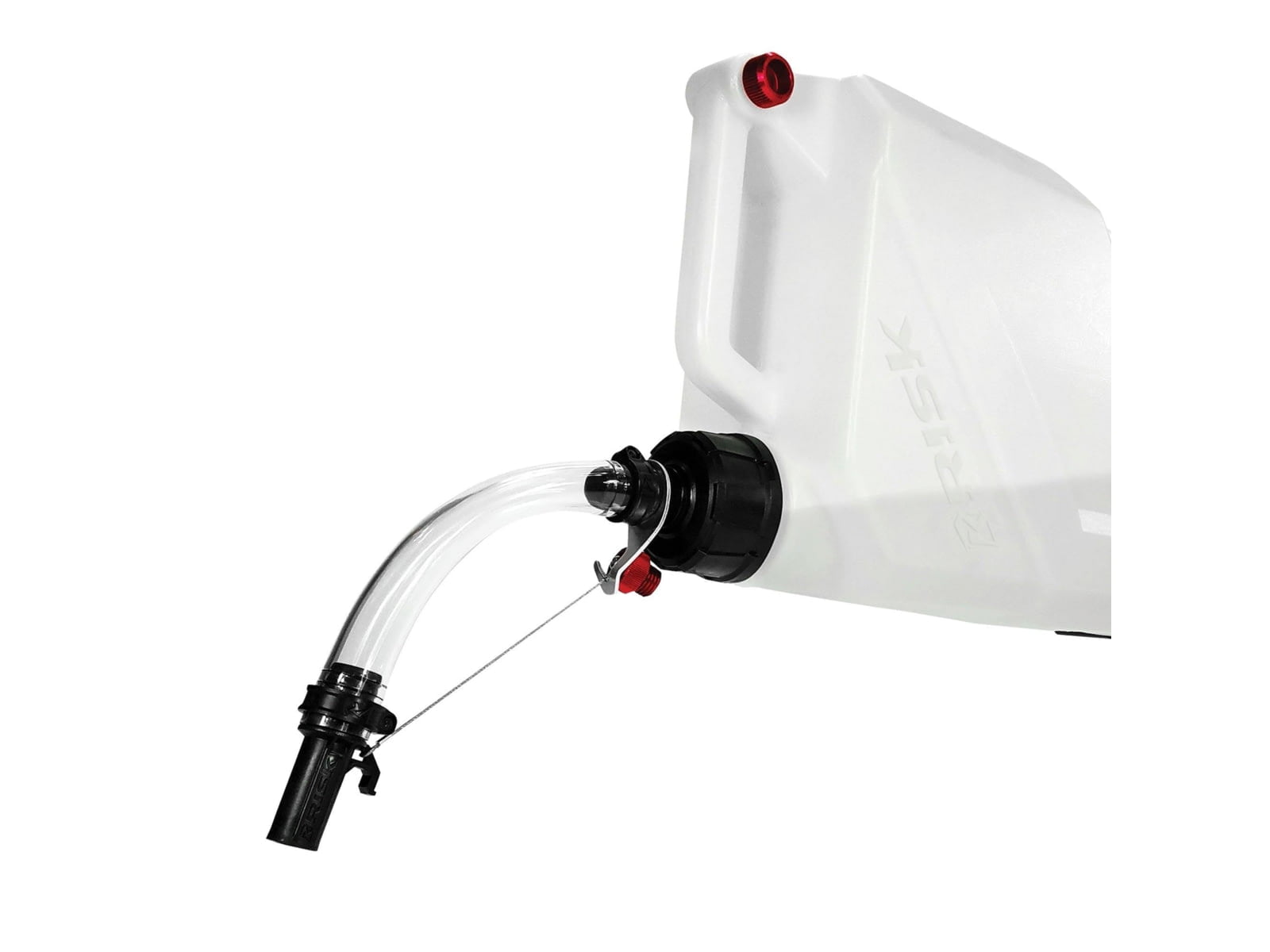 STKR Concepts EZ3 Utility Jug Combo, 3 Gal Jug, Hose Bender, White