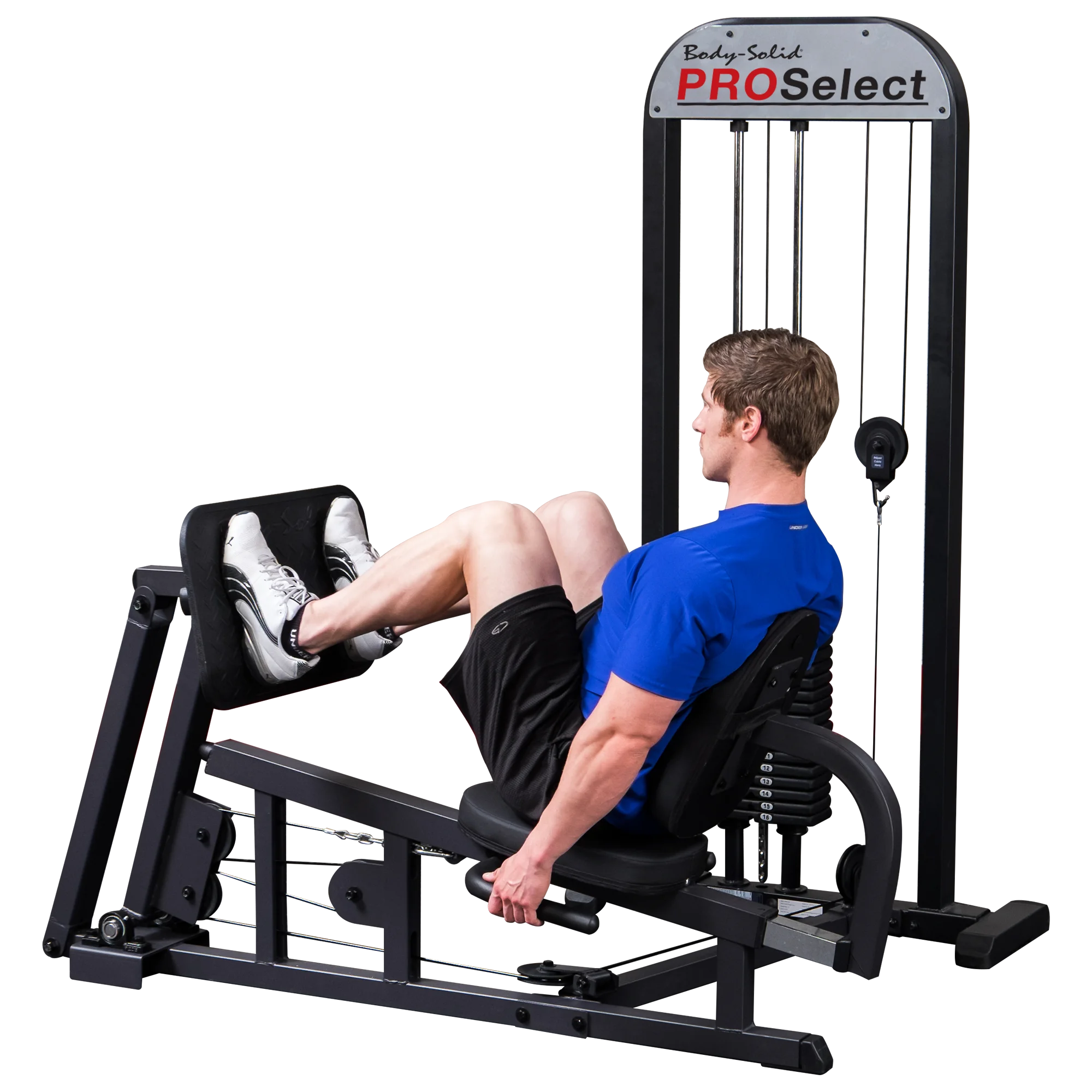 Body Solid - GLP-STK/3 Pro-Select Leg Press with 310 Weight Stack