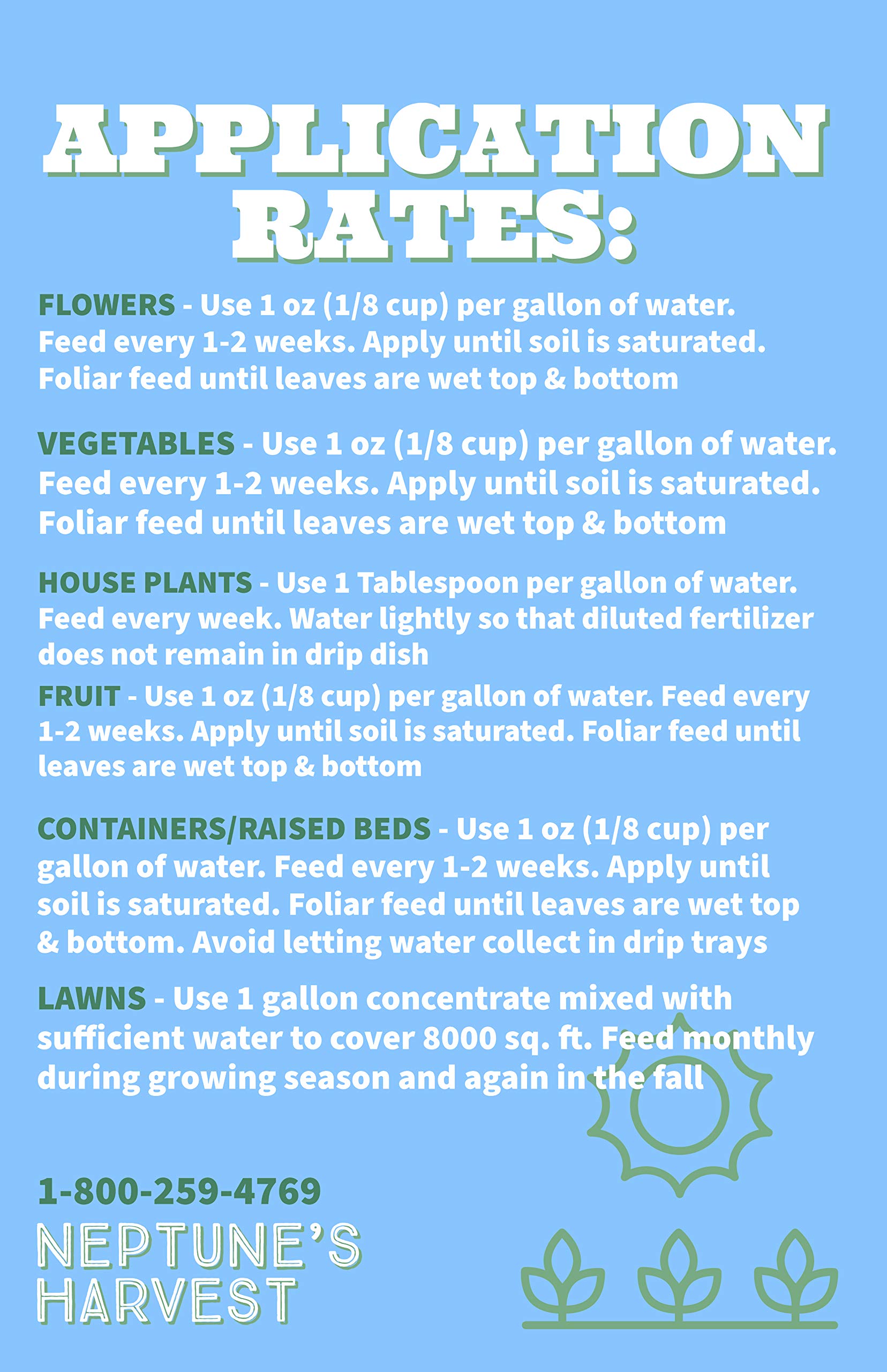 Neptunes Harvest Seaweed Blend Fertilizer