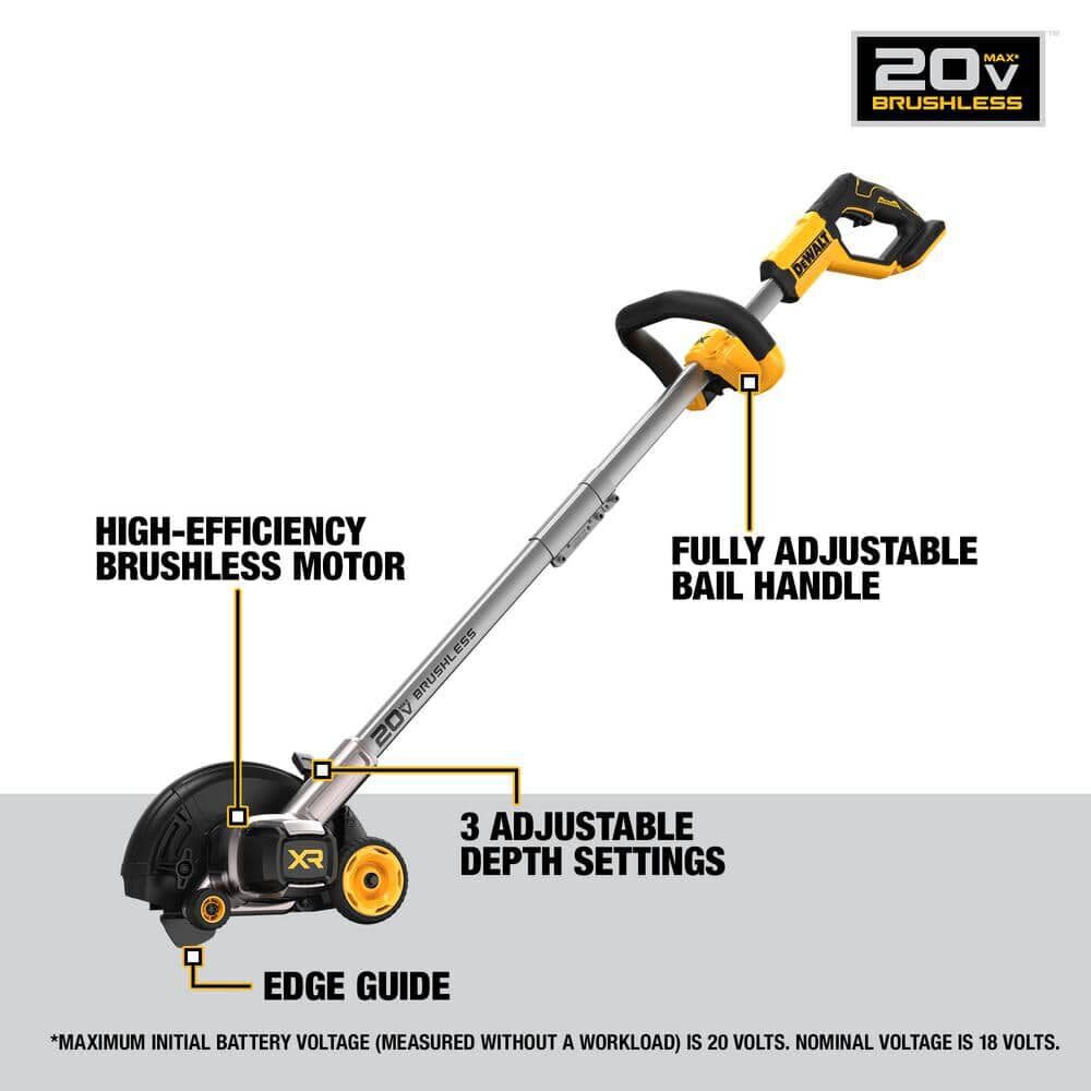 20V MAX* Brushless Cordless Edger Bare Tool DCED400B from